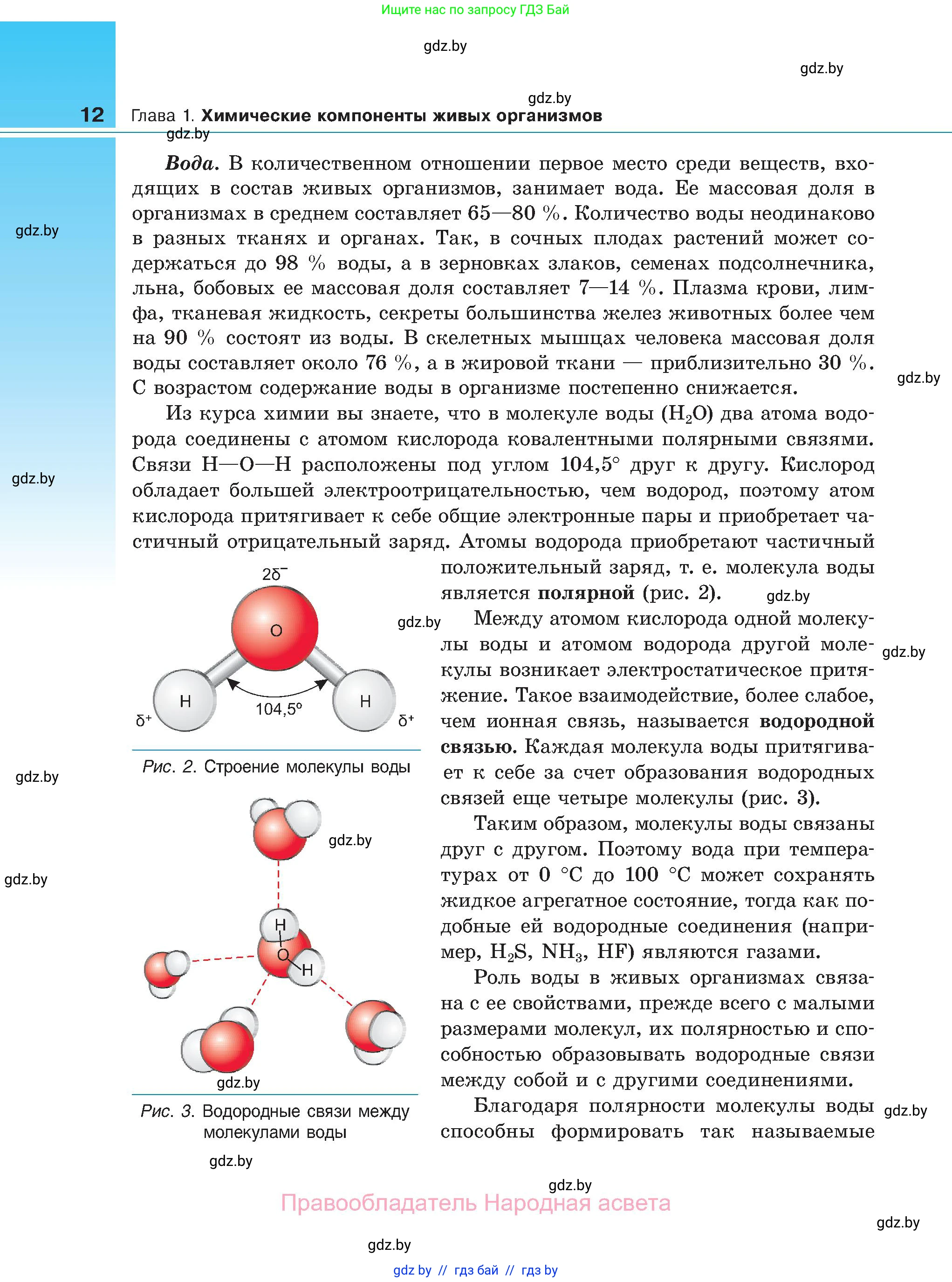 Биология, 11 класс Учебник, авторы: Дашков Максим Леонидович, Песнякевич Александр Георгиевич, Головач Алексей Михайлович, издательство Народная асвета, Минск, 2021, голубого цвета, страница 12