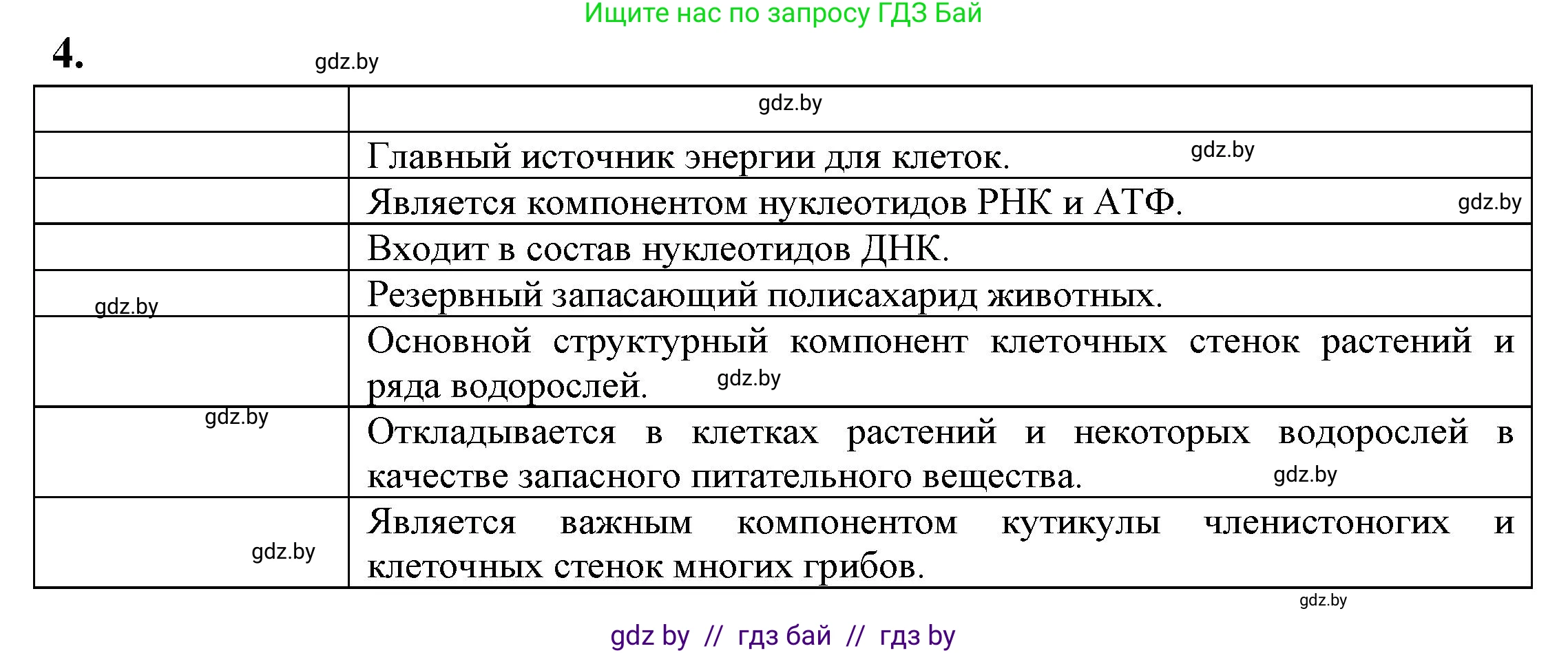 Биология, 11 класс рабочая тетрадь, автор: Хруцкая Тамара Викторовна, издательство Аверсэв, Минск, 2021, зелёного цвета, страница 11, номер 4, Решение