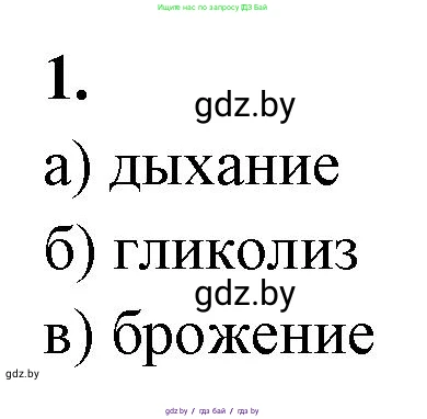 Биология, 11 класс рабочая тетрадь, автор: Хруцкая Тамара Викторовна, издательство Аверсэв, Минск, 2021, зелёного цвета, страница 40, номер 1, Решение