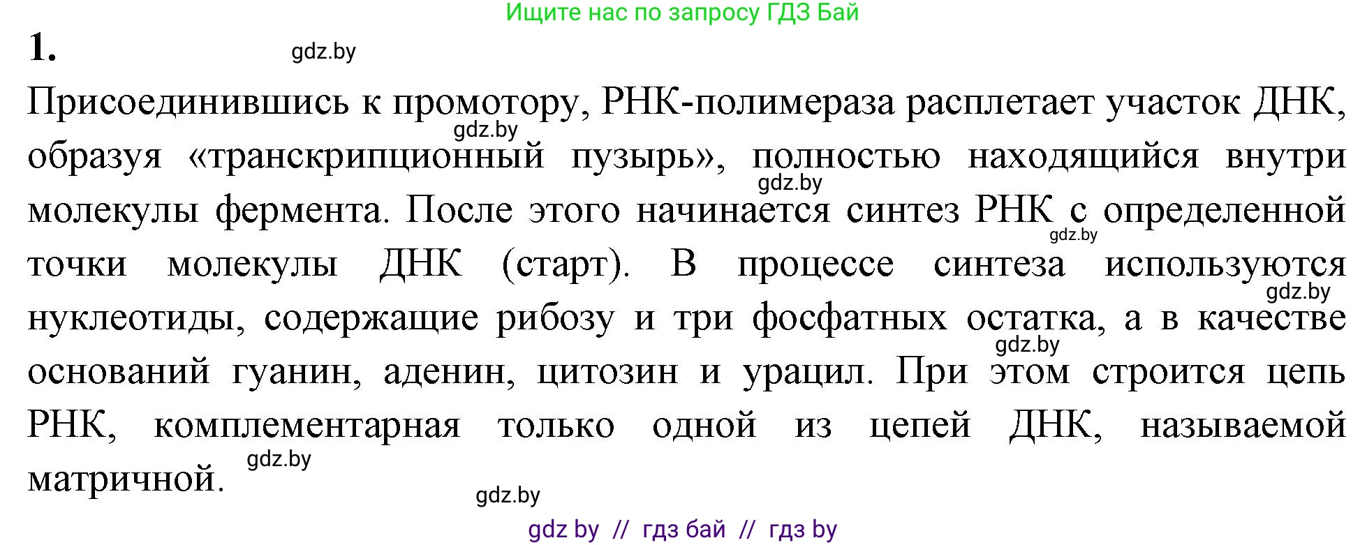 Биология, 11 класс рабочая тетрадь, автор: Хруцкая Тамара Викторовна, издательство Аверсэв, Минск, 2021, зелёного цвета, страница 47, номер 1, Решение