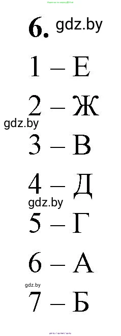 Биология, 11 класс рабочая тетрадь, автор: Хруцкая Тамара Викторовна, издательство Аверсэв, Минск, 2021, зелёного цвета, страница 67, номер 6, Решение