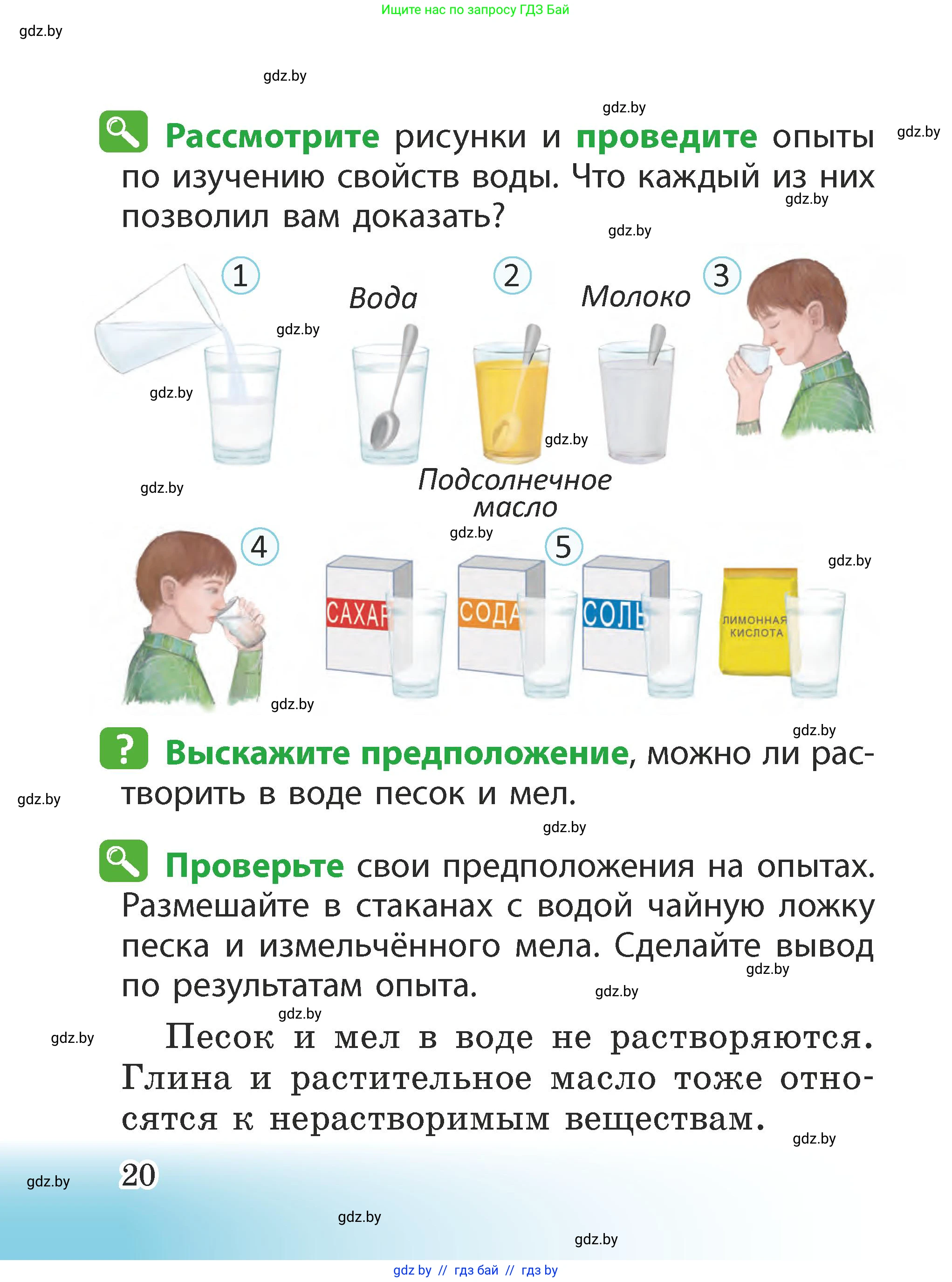 Человек и мир, 2 класс Учебник, авторы: Трафимова Галина Владимировна, Трафимов Сергей Анатольевич, издательство Академия образования, Минск, 2024, страница 20