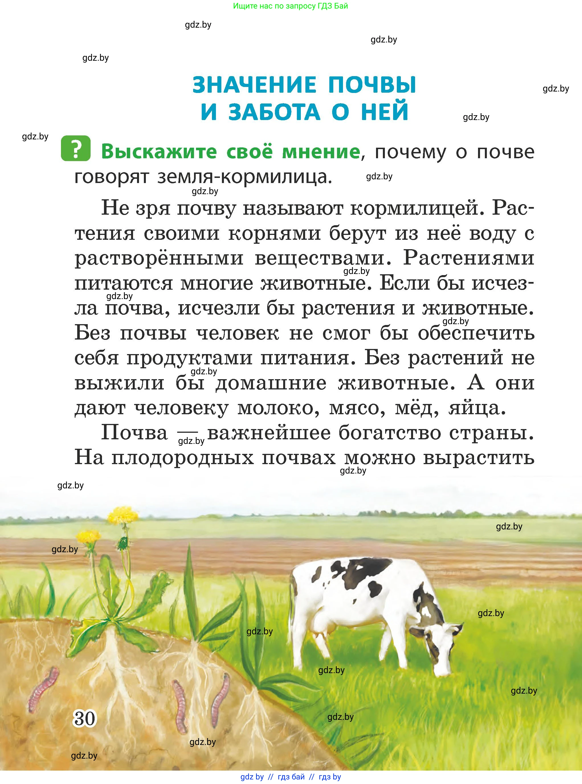 Человек и мир, 2 класс Учебник, авторы: Трафимова Галина Владимировна, Трафимов Сергей Анатольевич, издательство Академия образования, Минск, 2024, страница 30