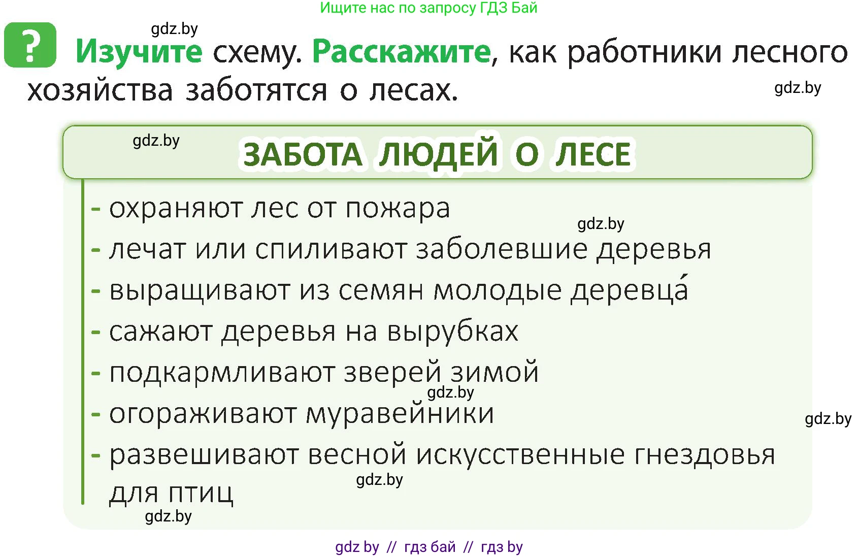 Человек и мир, 3 класс Учебник, авторы: Трафимова Галина Владимировна, Трафимов Сергей Анатольевич, издательство Академия образования, Минск, 2025, голубого цвета, страница 45, Условие