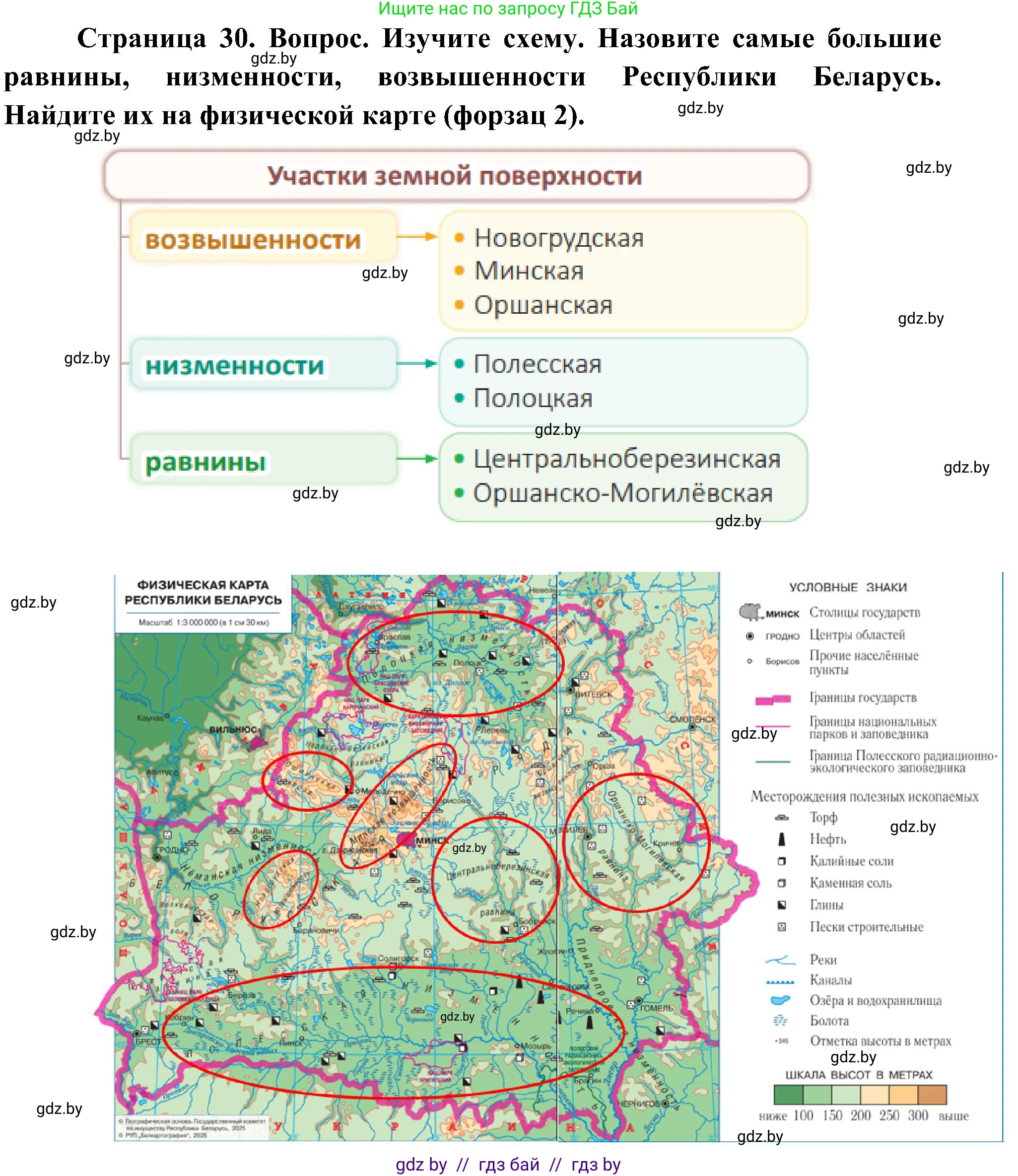 Человек и мир, 3 класс Учебник, авторы: Трафимова Галина Владимировна, Трафимов Сергей Анатольевич, издательство Академия образования, Минск, 2025, голубого цвета, страница 30, Решение