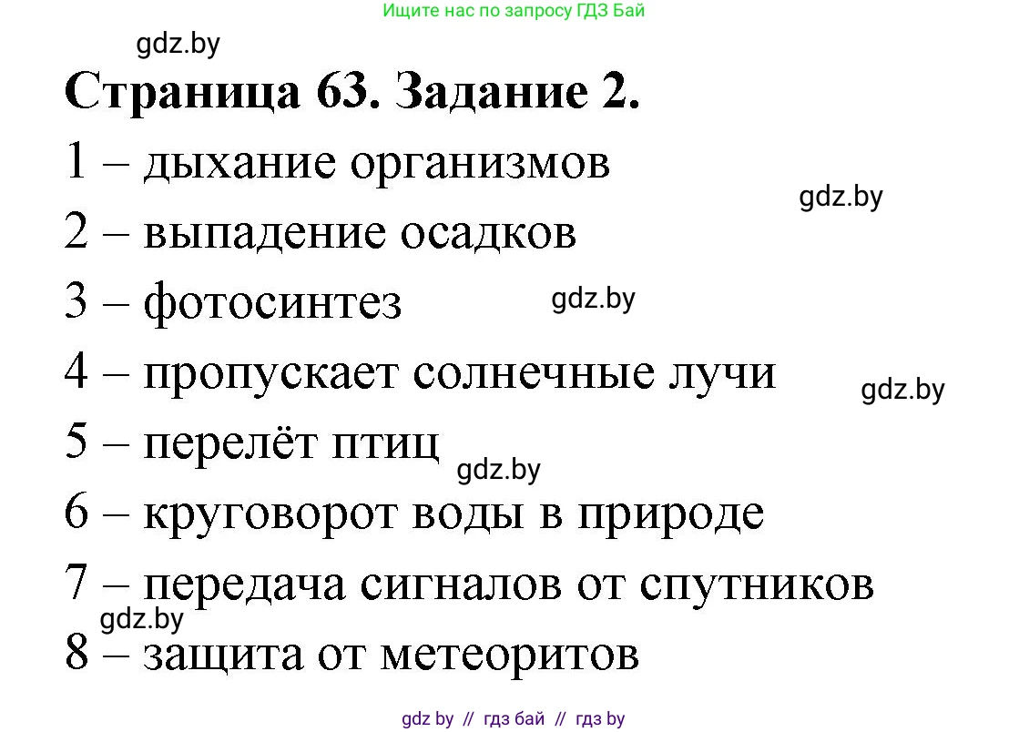 Человек и мир, 5 класс Практикум, авторы: Кольмакова Елена Генадьевна, Сарычева Ольга Владимировна, издательство Аверсэв, Минск, 2022, голубого цвета, страница 63, номер 2, Решение