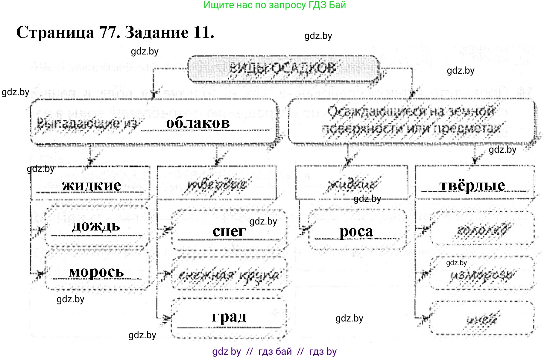Человек и мир, 5 класс Практикум, авторы: Кольмакова Елена Генадьевна, Сарычева Ольга Владимировна, издательство Аверсэв, Минск, 2022, голубого цвета, страница 77, номер 11, Решение