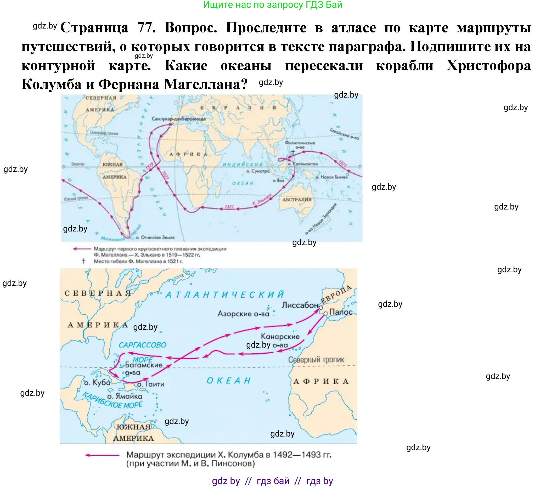 Человек и мир, 5 класс Учебник, авторы: Лопух Пётр Степанович, Сарычева Ольга Владимировна, Шкель Людмила Валерьевна, издательство Народная асвета, Минск, 2022, белого цвета, страница 77, Решение