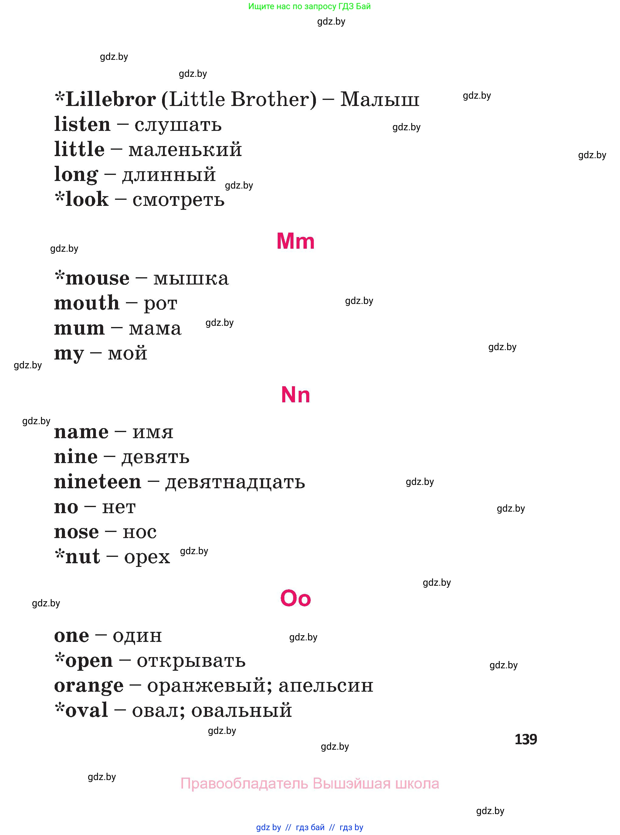 Английский язык (english), 3 класс Учебник, авторы: Лапицкая Людмила Михайловна (Lapitskaya Ludmila), Калишевич Алла Ивановна, Севрюкова Татьяна Юрьевна, Седунова Наталья Михайловна (Sedunova Natalia), издательство Вышэйшая школа, Минск, 2023, Часть 2, страница 139
