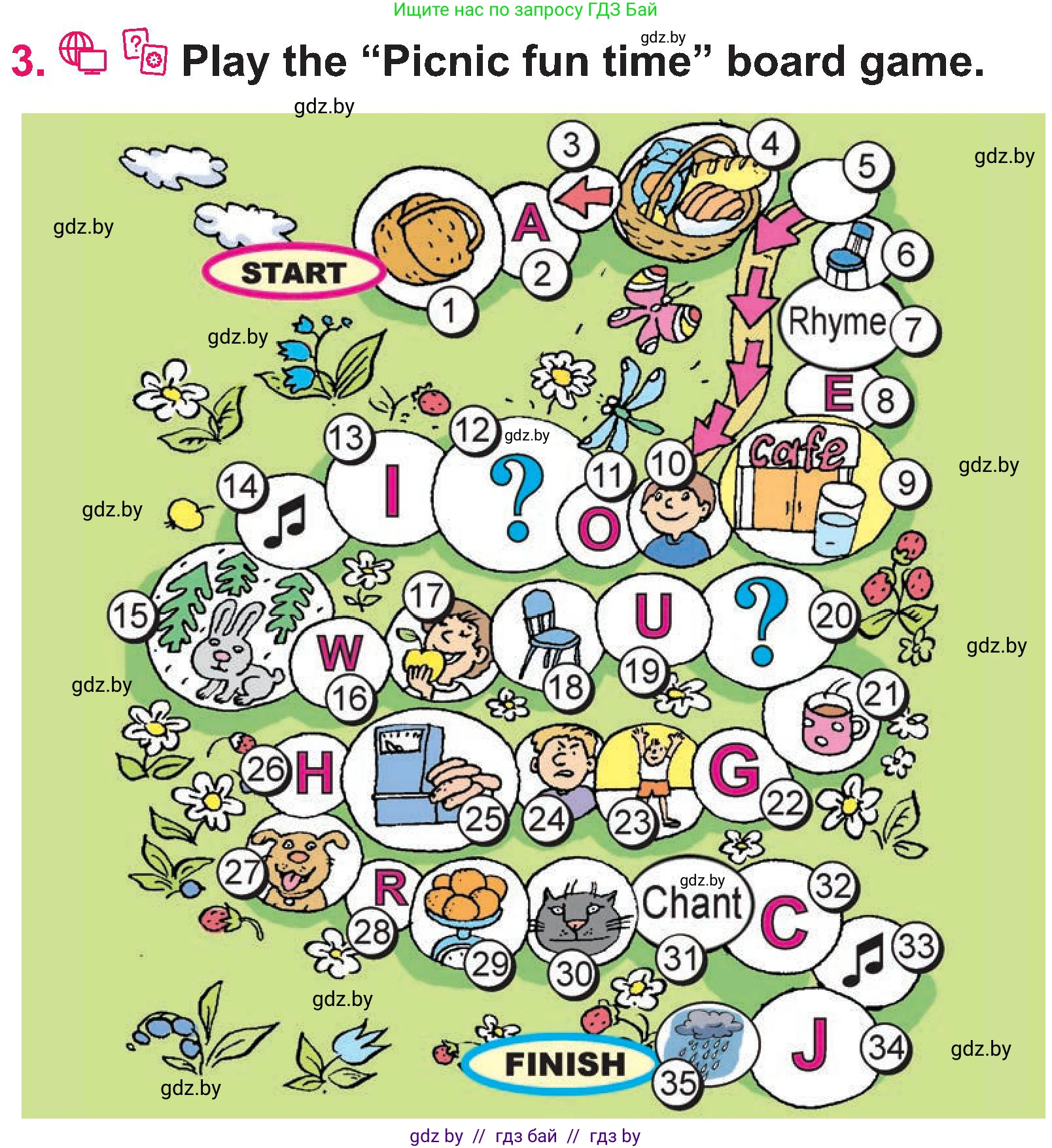 Английский язык (english), 3 класс Учебник, авторы: Лапицкая Людмила Михайловна (Lapitskaya Ludmila), Калишевич Алла Ивановна, Севрюкова Татьяна Юрьевна, Седунова Наталья Михайловна (Sedunova Natalia), издательство Вышэйшая школа, Минск, 2023, Часть 2, страница 28, номер 3, Условие