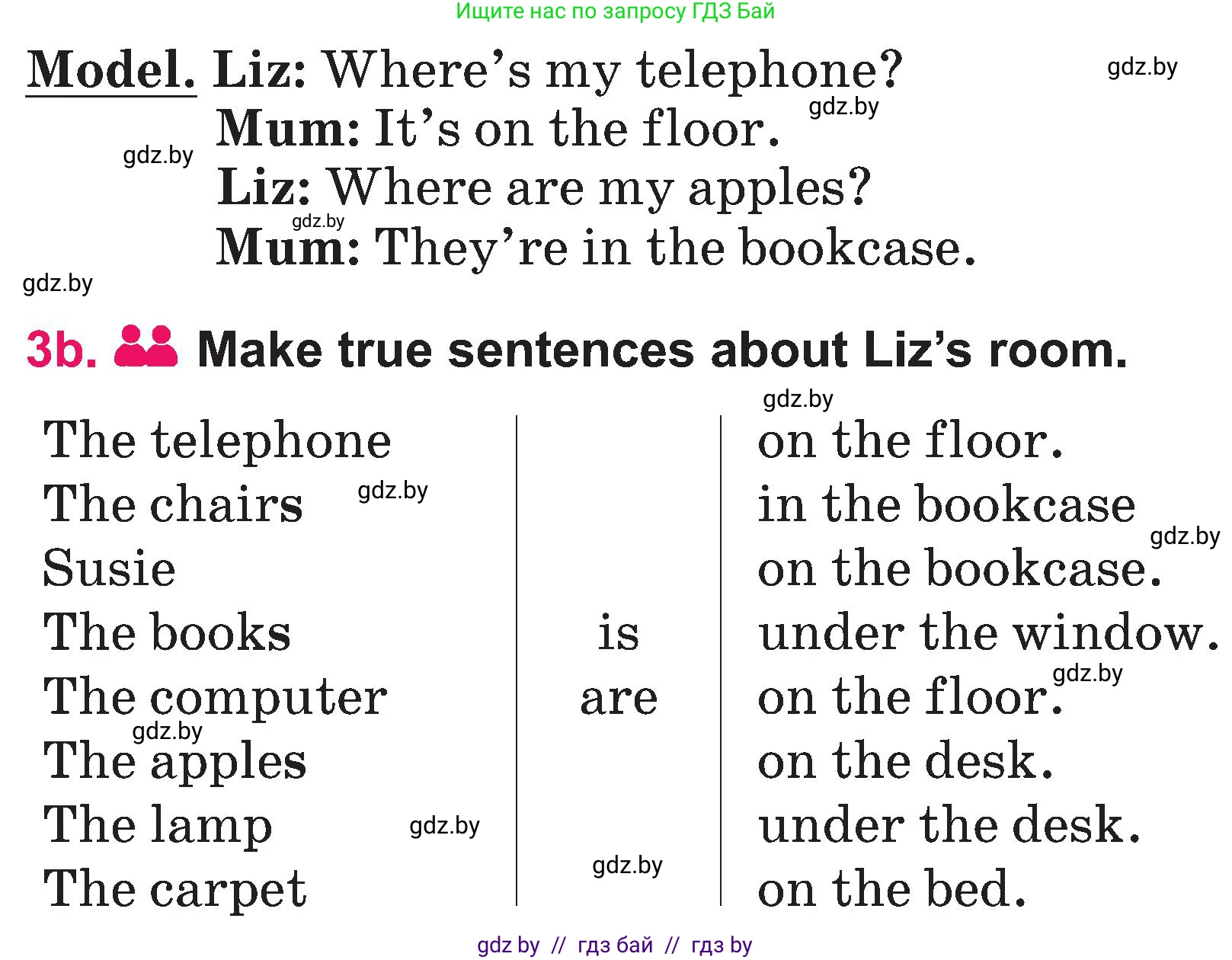 Английский язык (english), 3 класс Учебник, авторы: Лапицкая Людмила Михайловна (Lapitskaya Ludmila), Калишевич Алла Ивановна, Севрюкова Татьяна Юрьевна, Седунова Наталья Михайловна (Sedunova Natalia), издательство Вышэйшая школа, Минск, 2023, Часть 2, страница 42, номер 3, Условие (продолжение 2)