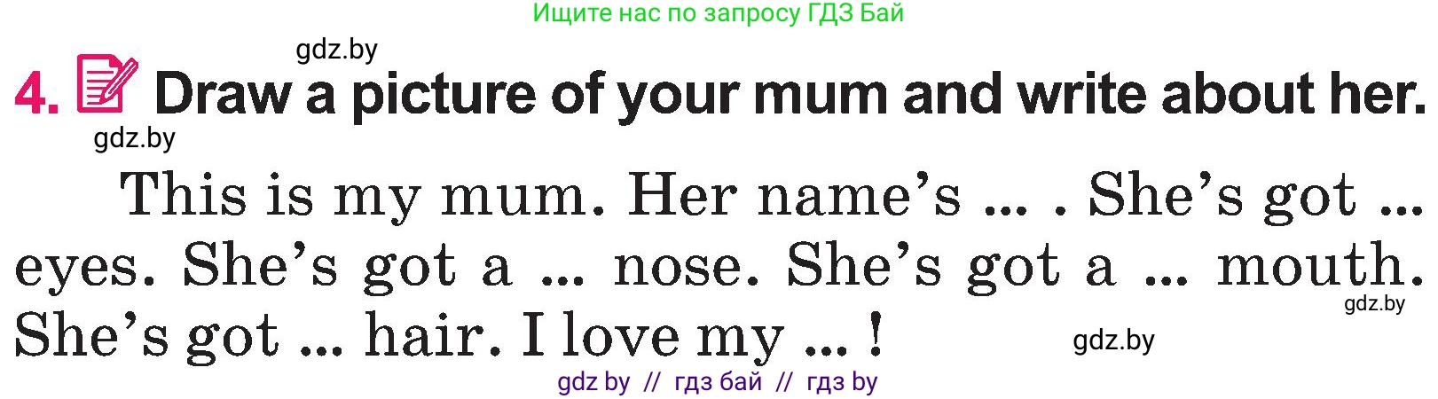 Английский язык (english), 3 класс Учебник, авторы: Лапицкая Людмила Михайловна (Lapitskaya Ludmila), Калишевич Алла Ивановна, Севрюкова Татьяна Юрьевна, Седунова Наталья Михайловна (Sedunova Natalia), издательство Вышэйшая школа, Минск, 2023, Часть 2, страница 136, номер 4, Условие