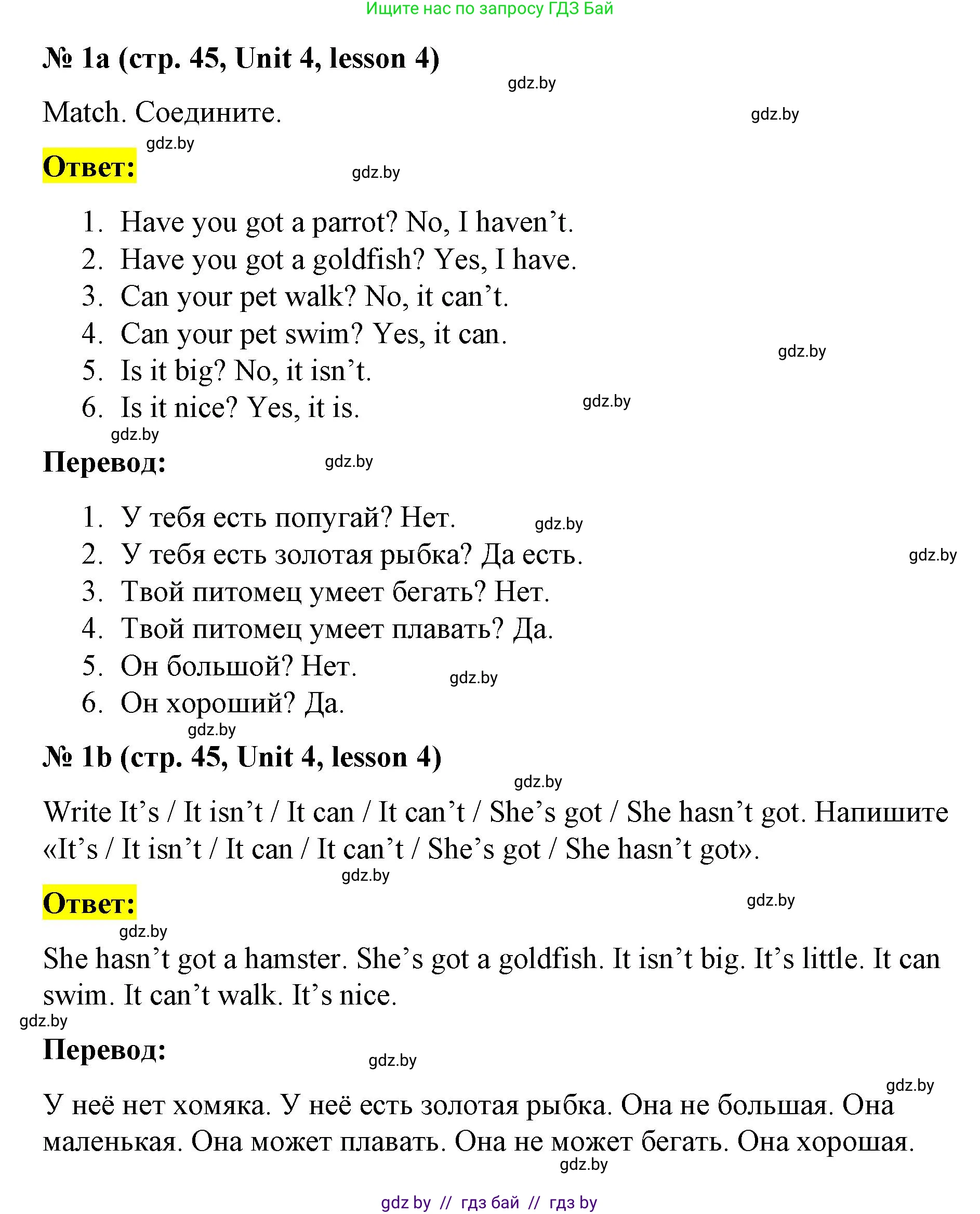 Английский язык (english), 3 класс практикум по грамматике (grammar), автор: Севрюкова Татьяна Юрьевна, издательство Аверсэв, Минск, 2023, салатового цвета, страница 45, номер 1, Решение
