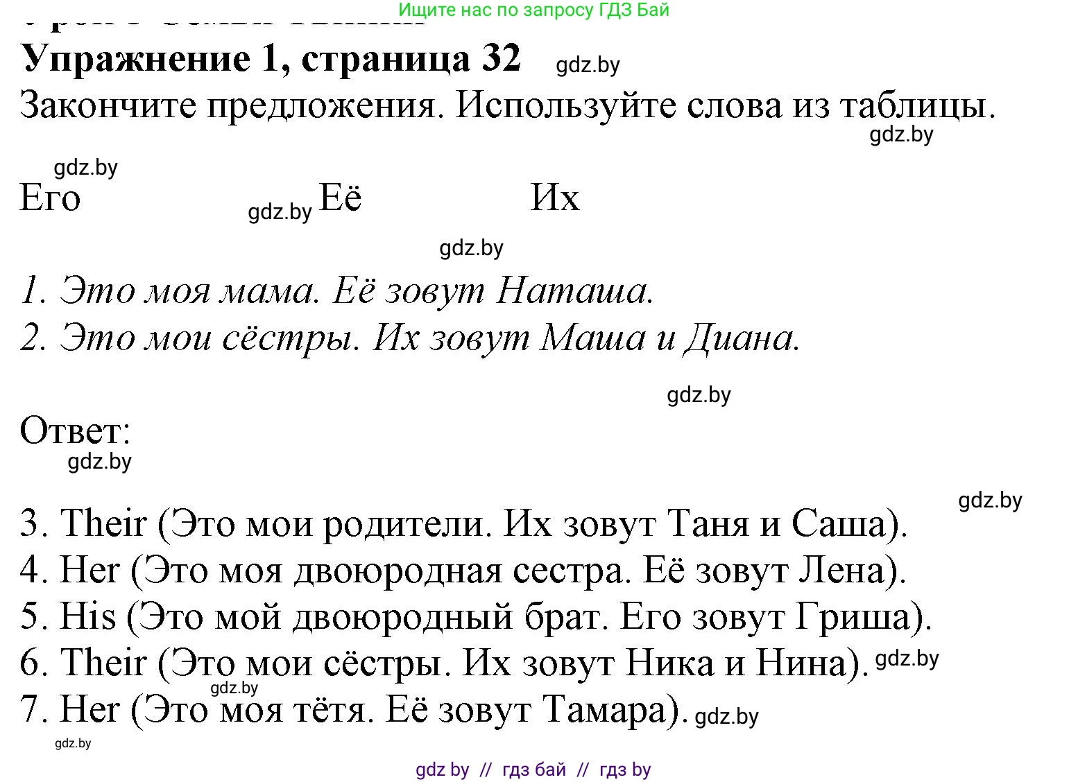 Английский язык (english), 4 класс практикум (activity book ), авторы: Лапицкая Людмила Михайловна (Lapitskaya Ludmila), Седунова Наталья Михайловна (Sedunova Natalia), издательство Аверсэв, Минск, 2025, Часть 1, страница 31, номер 1, Решение