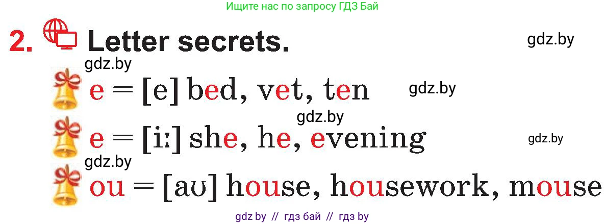 Английский язык (english), 4 класс Учебник (Student's book), авторы: Лапицкая Людмила Михайловна (Lapitskaya Ludmila), Седунова Наталья Михайловна (Sedunova Natalia), издательство Адукацыя i выхаванне, Минск, 2024, бирюзового цвета, Часть ( Part) 1, страница 73, номер 2, Условие