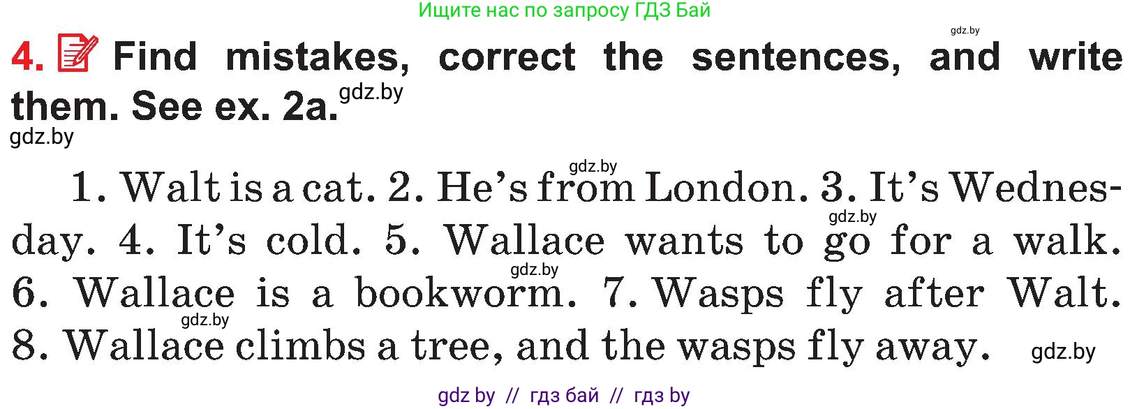 Английский язык (english), 4 класс Учебник (Student's book), авторы: Лапицкая Людмила Михайловна (Lapitskaya Ludmila), Седунова Наталья Михайловна (Sedunova Natalia), издательство Адукацыя i выхаванне, Минск, 2024, бирюзового цвета, Часть ( Part) 1, страница 78, номер 4, Условие