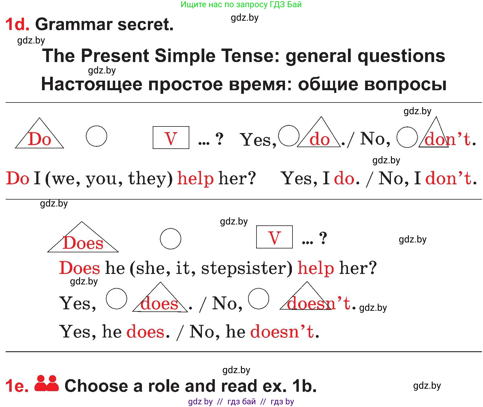 Английский язык (english), 4 класс Учебник (Student's book), авторы: Лапицкая Людмила Михайловна (Lapitskaya Ludmila), Седунова Наталья Михайловна (Sedunova Natalia), издательство Адукацыя i выхаванне, Минск, 2024, бирюзового цвета, Часть ( Part) 1, страница 105, номер 1, Условие (продолжение 2)