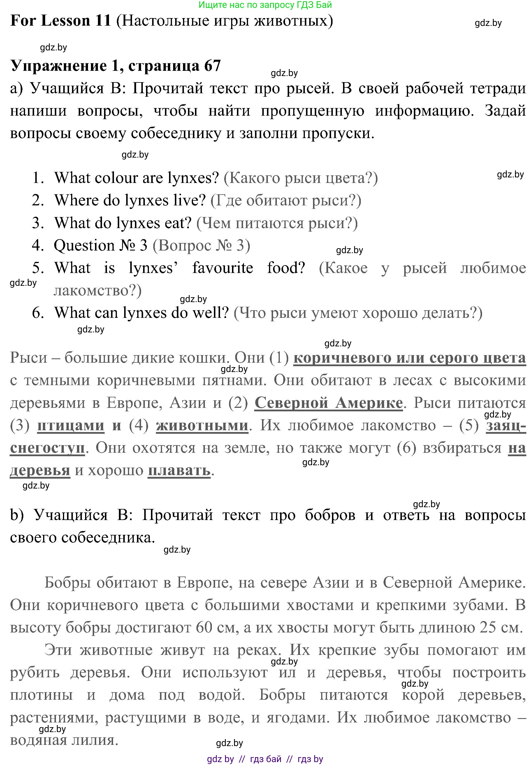 Английский язык (english), 5 класс практикум (activity book ), авторы: Демченко Наталья Валентиновна, Севрюкова Татьяна Юрьевна, Наумова Елена Георгиевна, Лапицкая Людмила Михайловна (Lapitskaya Ludmila), Юхнель Наталья Валентиновна, издательство Аверсэв, Минск, 2019, зелёного цвета, Часть 2, страница 67, Решение 1