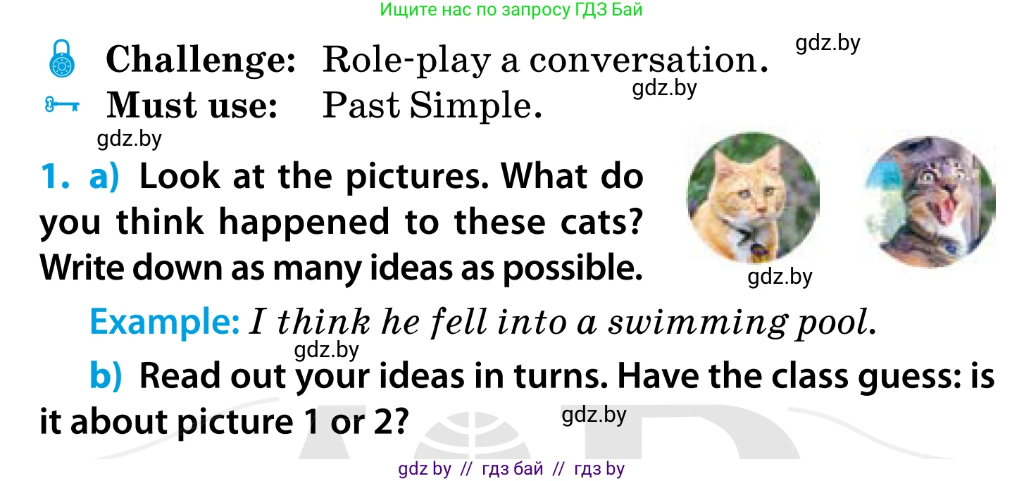 Английский язык (english), 5 класс Учебник, авторы: Демченко Наталья Валентиновна, Севрюкова Татьяна Юрьевна, Наумова Елена Георгиевна, Юхнель Наталья Валентиновна, Лапицкая Людмила Михайловна (Lapitskaya Ludmila), издательство Адукацыя i выхаванне, Минск, 2017, Часть ( Part) 1, страница 28, номер 1, Условие