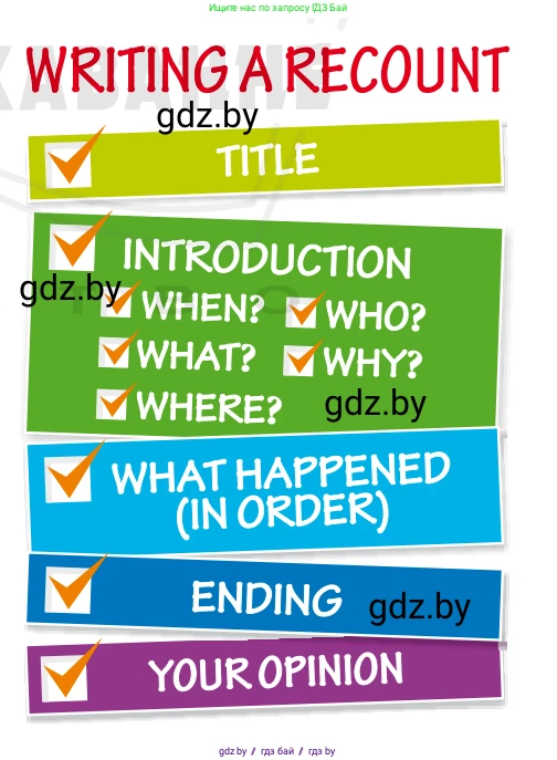 Английский язык (english), 5 класс Учебник, авторы: Демченко Наталья Валентиновна, Севрюкова Татьяна Юрьевна, Наумова Елена Георгиевна, Юхнель Наталья Валентиновна, Лапицкая Людмила Михайловна (Lapitskaya Ludmila), издательство Адукацыя i выхаванне, Минск, 2017, Часть ( Part) 1, страница 54, номер 4, Условие (продолжение 2)