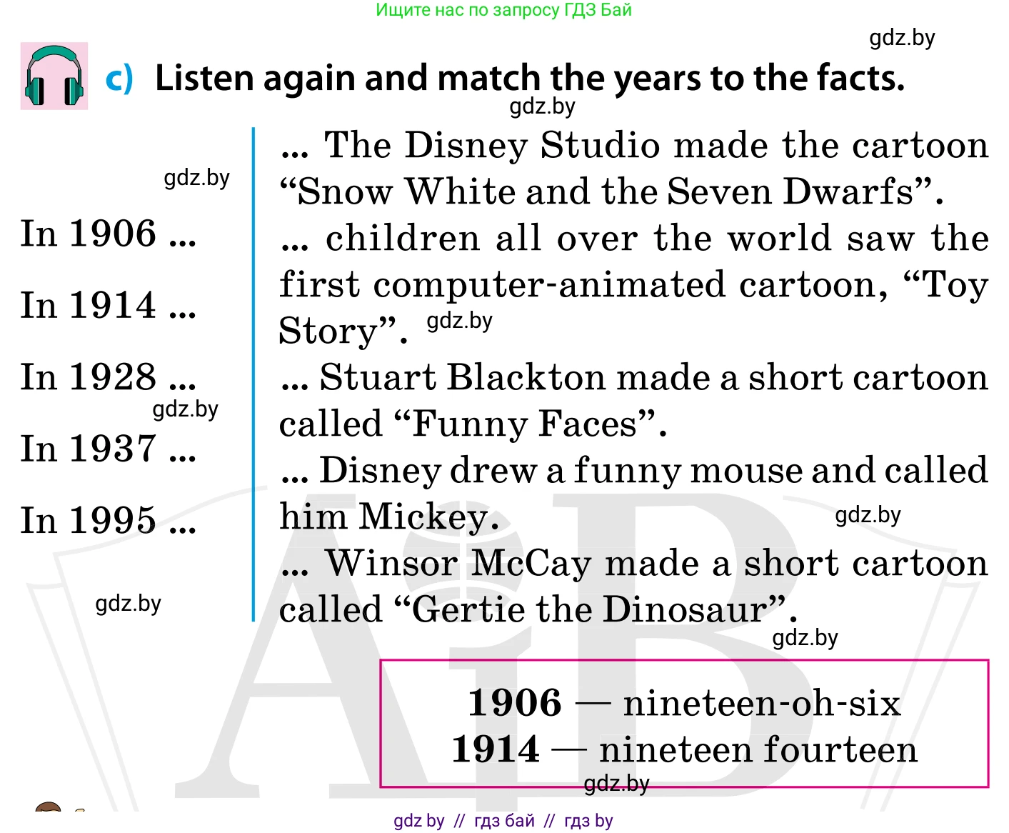 Английский язык (english), 5 класс Учебник, авторы: Демченко Наталья Валентиновна, Севрюкова Татьяна Юрьевна, Наумова Елена Георгиевна, Юхнель Наталья Валентиновна, Лапицкая Людмила Михайловна (Lapitskaya Ludmila), издательство Адукацыя i выхаванне, Минск, 2017, Часть ( Part) 1, страница 82, номер 2, Условие (продолжение 2)