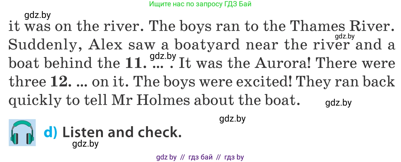 Английский язык (english), 5 класс Учебник, авторы: Демченко Наталья Валентиновна, Севрюкова Татьяна Юрьевна, Наумова Елена Георгиевна, Юхнель Наталья Валентиновна, Лапицкая Людмила Михайловна (Lapitskaya Ludmila), издательство Адукацыя i выхаванне, Минск, 2017, Часть ( Part) 2, страница 38, номер 1, Условие (продолжение 3)