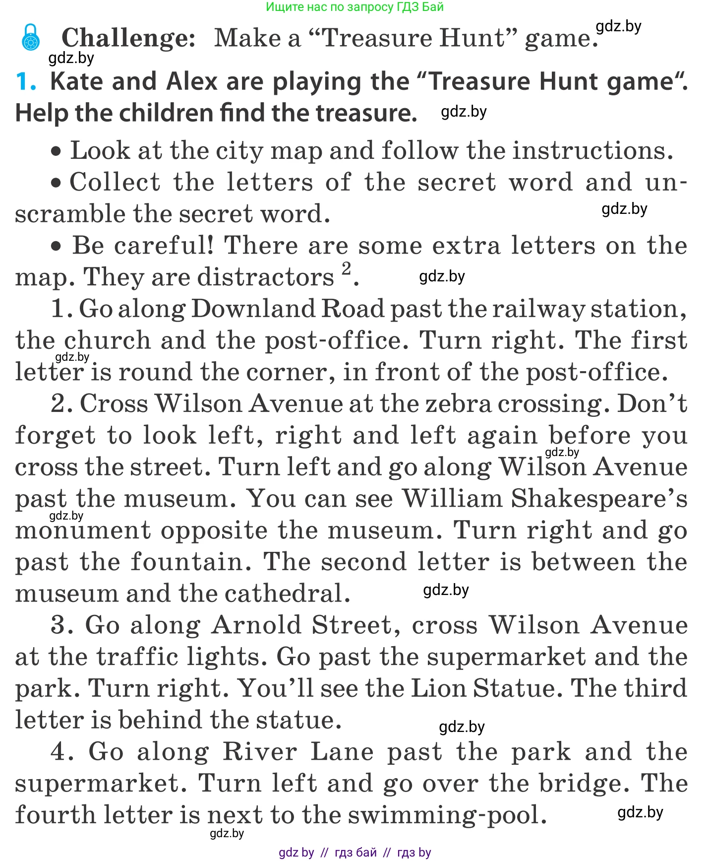 Английский язык (english), 5 класс Учебник, авторы: Демченко Наталья Валентиновна, Севрюкова Татьяна Юрьевна, Наумова Елена Георгиевна, Юхнель Наталья Валентиновна, Лапицкая Людмила Михайловна (Lapitskaya Ludmila), издательство Адукацыя i выхаванне, Минск, 2017, Часть ( Part) 2, страница 36, номер 1, Условие