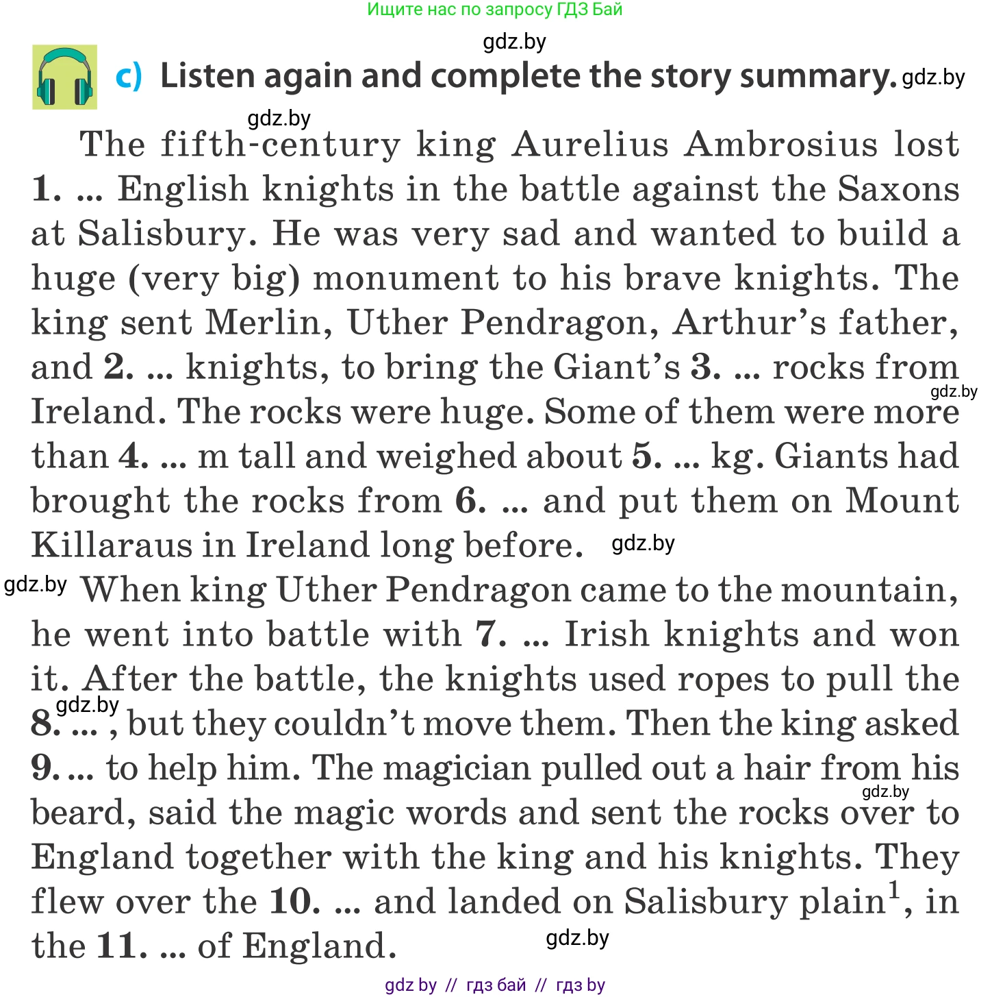Английский язык (english), 5 класс Учебник, авторы: Демченко Наталья Валентиновна, Севрюкова Татьяна Юрьевна, Наумова Елена Георгиевна, Юхнель Наталья Валентиновна, Лапицкая Людмила Михайловна (Lapitskaya Ludmila), издательство Адукацыя i выхаванне, Минск, 2017, Часть ( Part) 2, страница 66, номер 2, Условие (продолжение 3)