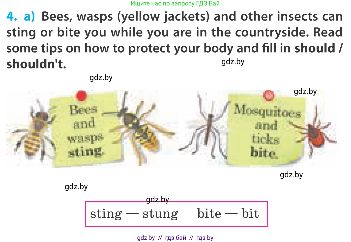 Английский язык (english), 5 класс Учебник, авторы: Демченко Наталья Валентиновна, Севрюкова Татьяна Юрьевна, Наумова Елена Георгиевна, Юхнель Наталья Валентиновна, Лапицкая Людмила Михайловна (Lapitskaya Ludmila), издательство Адукацыя i выхаванне, Минск, 2017, Часть ( Part) 2, страница 48, номер 4, Условие