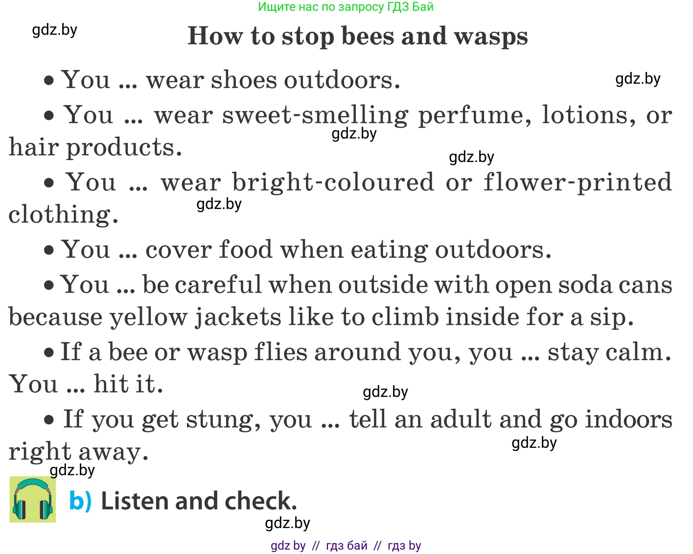 Английский язык (english), 5 класс Учебник, авторы: Демченко Наталья Валентиновна, Севрюкова Татьяна Юрьевна, Наумова Елена Георгиевна, Юхнель Наталья Валентиновна, Лапицкая Людмила Михайловна (Lapitskaya Ludmila), издательство Адукацыя i выхаванне, Минск, 2017, Часть ( Part) 2, страница 48, номер 4, Условие (продолжение 2)