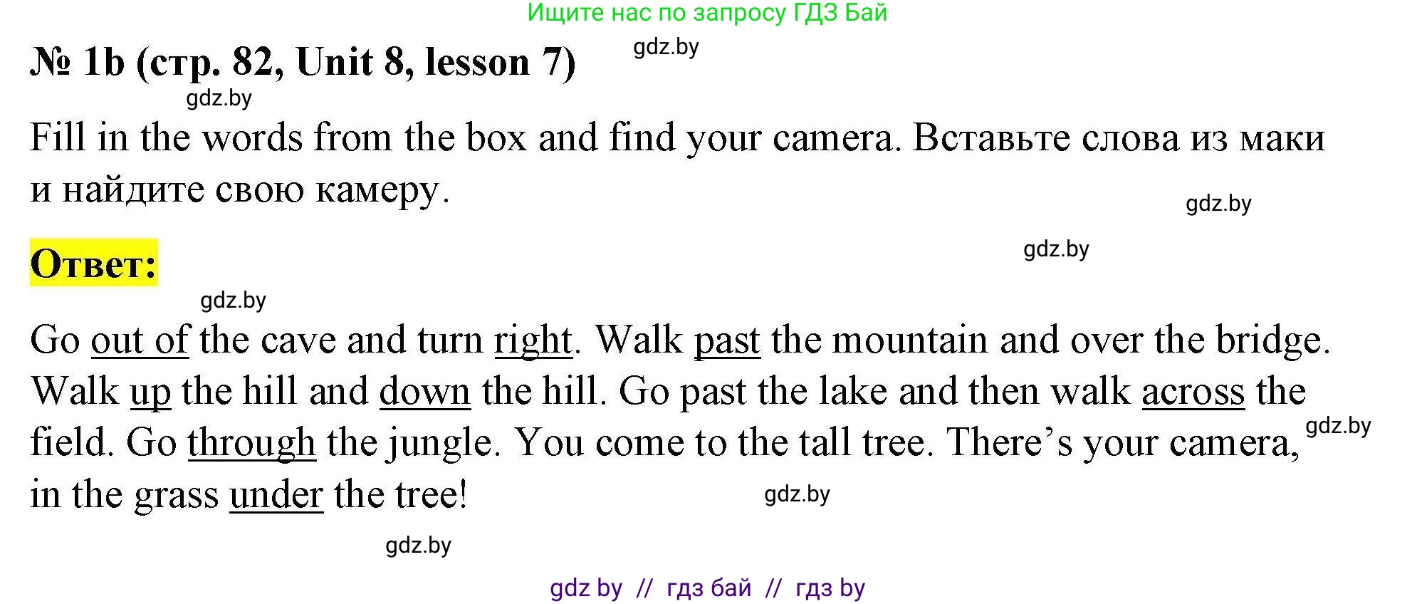 Английский язык (english), 5 класс Рабочая тетрадь (workbook), авторы: Лапицкая Людмила Михайловна (Lapitskaya Ludmila), Калишевич Алла Ивановна, Севрюкова Татьяна Юрьевна, Седунова Наталья Михайловна (Sedunova Natalia), издательство Аверсэв, Минск, 2020, оранжевого цвета, Часть 2, страница 82, номер 1b, Решение