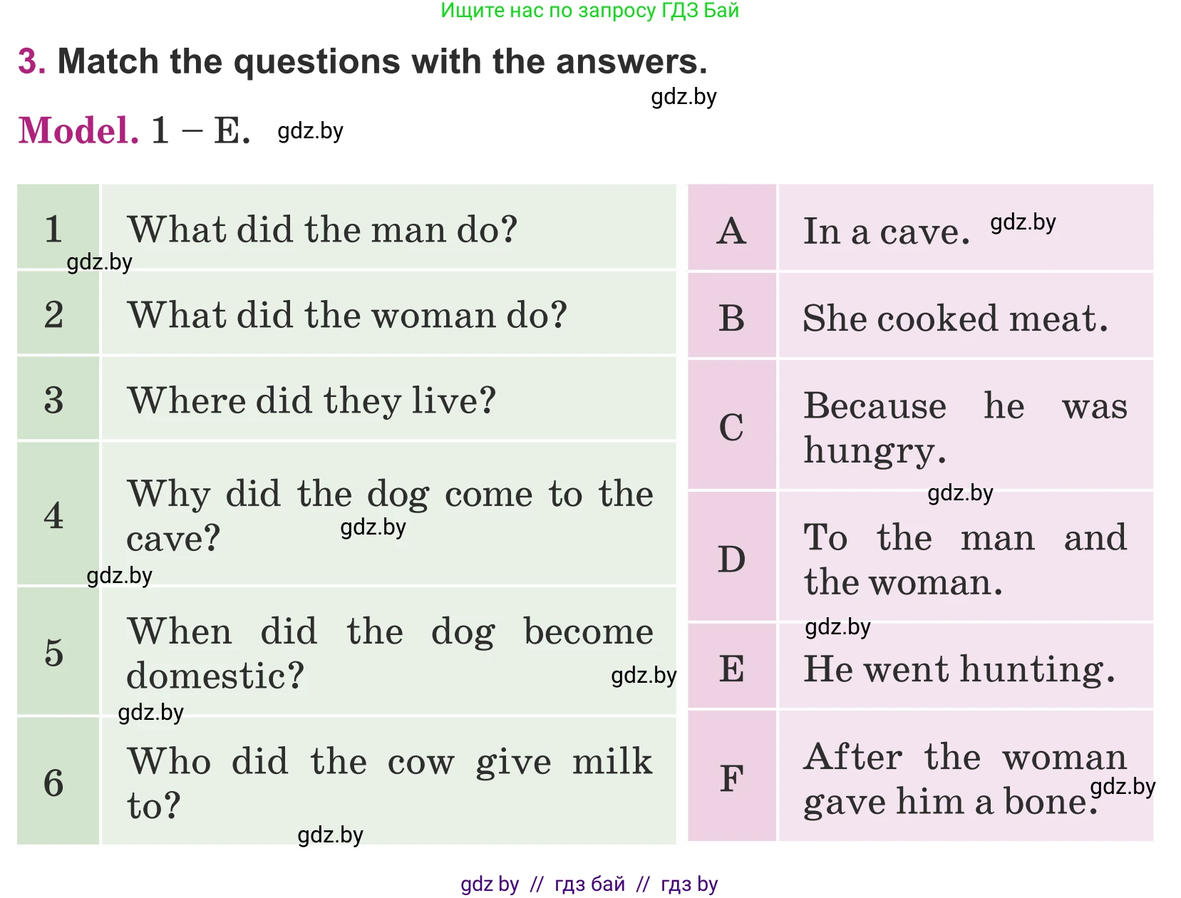 Английский язык (english), 5 класс Учебник (Student's book), авторы: Лапицкая Людмила Михайловна (Lapitskaya Ludmila), Калишевич Алла Ивановна, Севрюкова Татьяна Юрьевна, Седунова Наталья Михайловна (Sedunova Natalia), издательство Вышэйшая школа, Минск, 2020, Часть 1, страница 49, номер 3, Условие