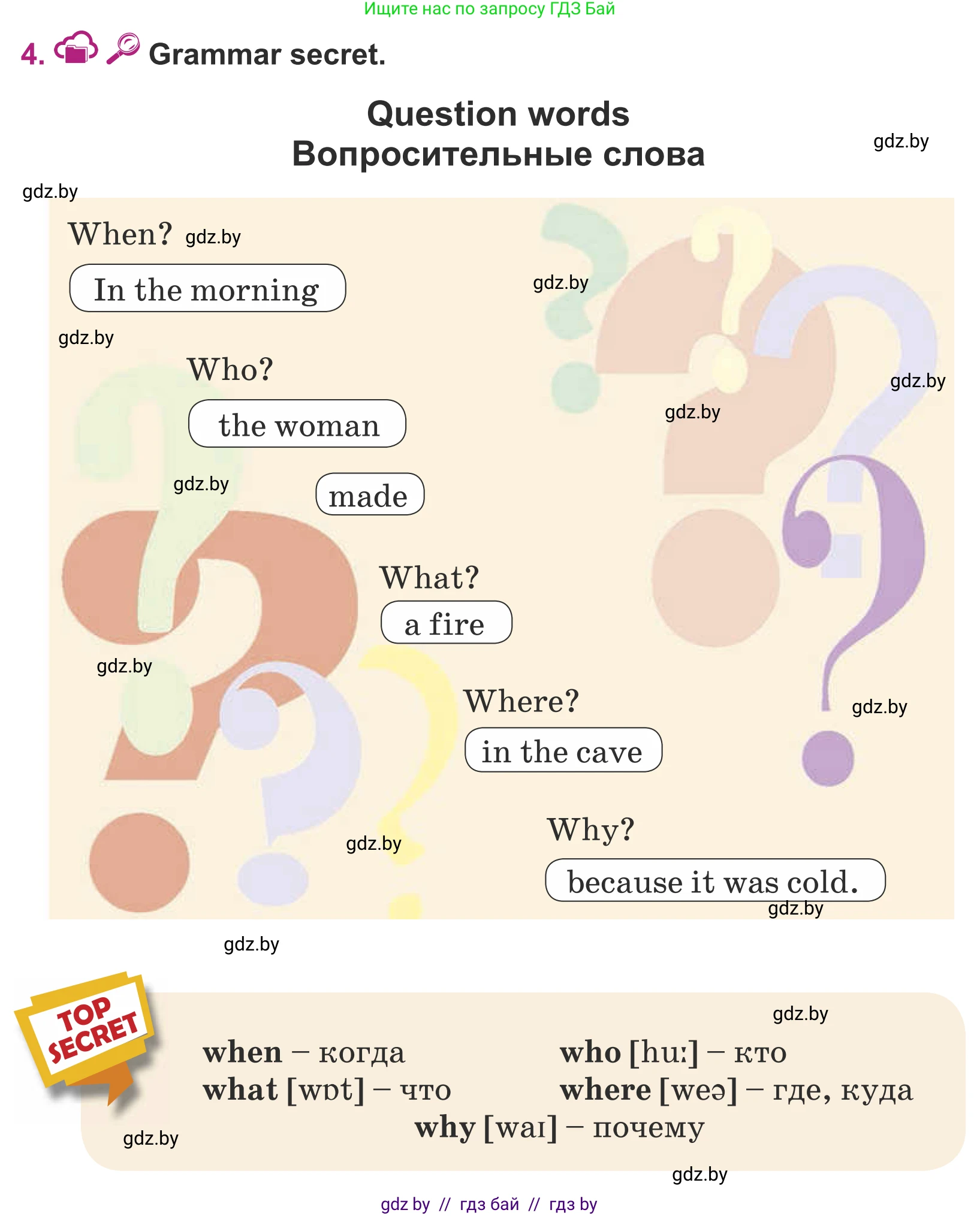 Английский язык (english), 5 класс Учебник (Student's book), авторы: Лапицкая Людмила Михайловна (Lapitskaya Ludmila), Калишевич Алла Ивановна, Севрюкова Татьяна Юрьевна, Седунова Наталья Михайловна (Sedunova Natalia), издательство Вышэйшая школа, Минск, 2020, Часть 1, страница 50, номер 4, Условие