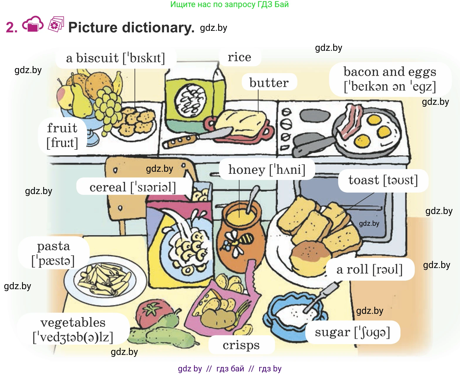 Английский язык (english), 5 класс Учебник (Student's book), авторы: Лапицкая Людмила Михайловна (Lapitskaya Ludmila), Калишевич Алла Ивановна, Севрюкова Татьяна Юрьевна, Седунова Наталья Михайловна (Sedunova Natalia), издательство Вышэйшая школа, Минск, 2020, Часть 2, страница 4, номер 2, Условие