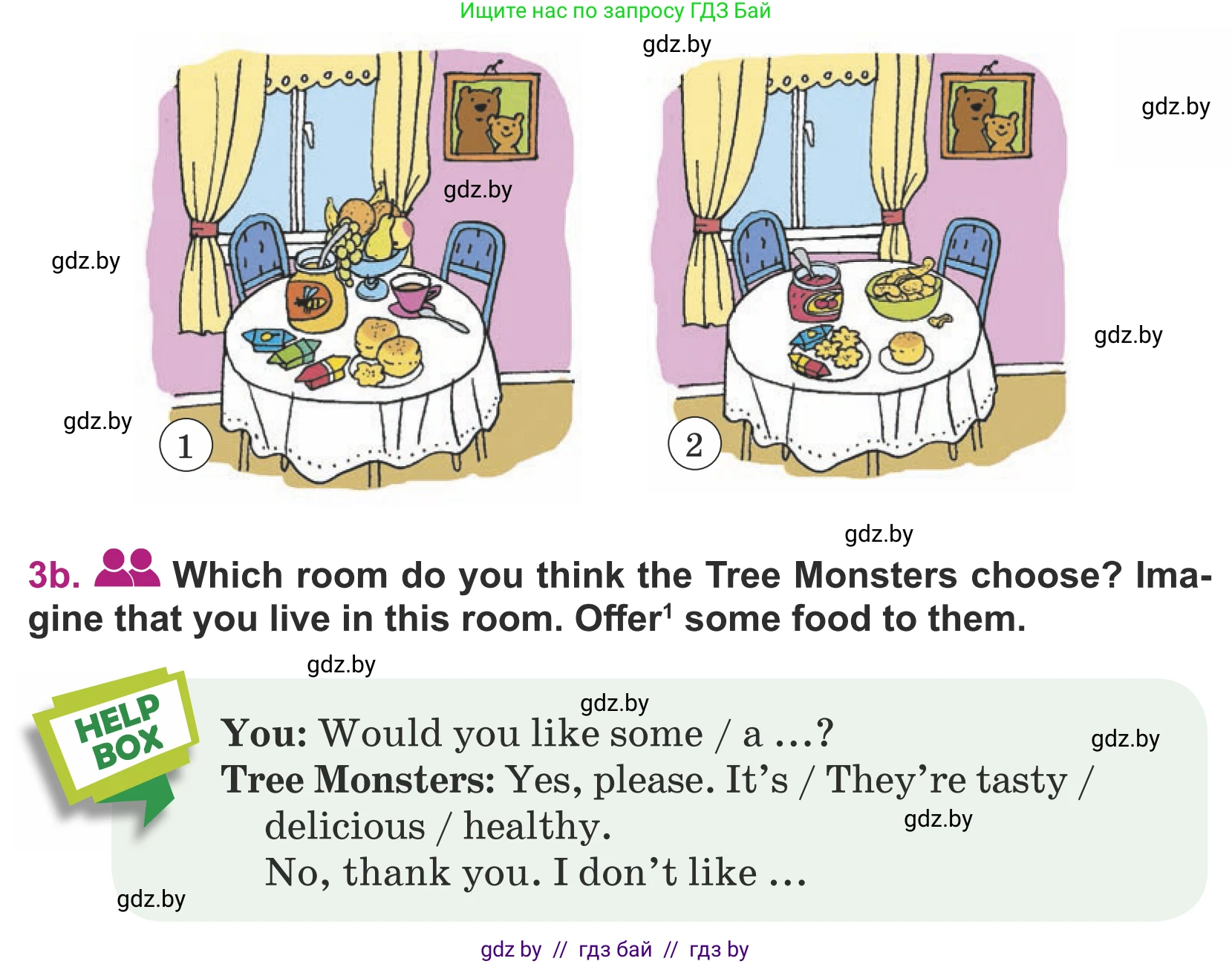 Английский язык (english), 5 класс Учебник (Student's book), авторы: Лапицкая Людмила Михайловна (Lapitskaya Ludmila), Калишевич Алла Ивановна, Севрюкова Татьяна Юрьевна, Седунова Наталья Михайловна (Sedunova Natalia), издательство Вышэйшая школа, Минск, 2020, Часть 2, страница 14, номер 3, Условие (продолжение 2)