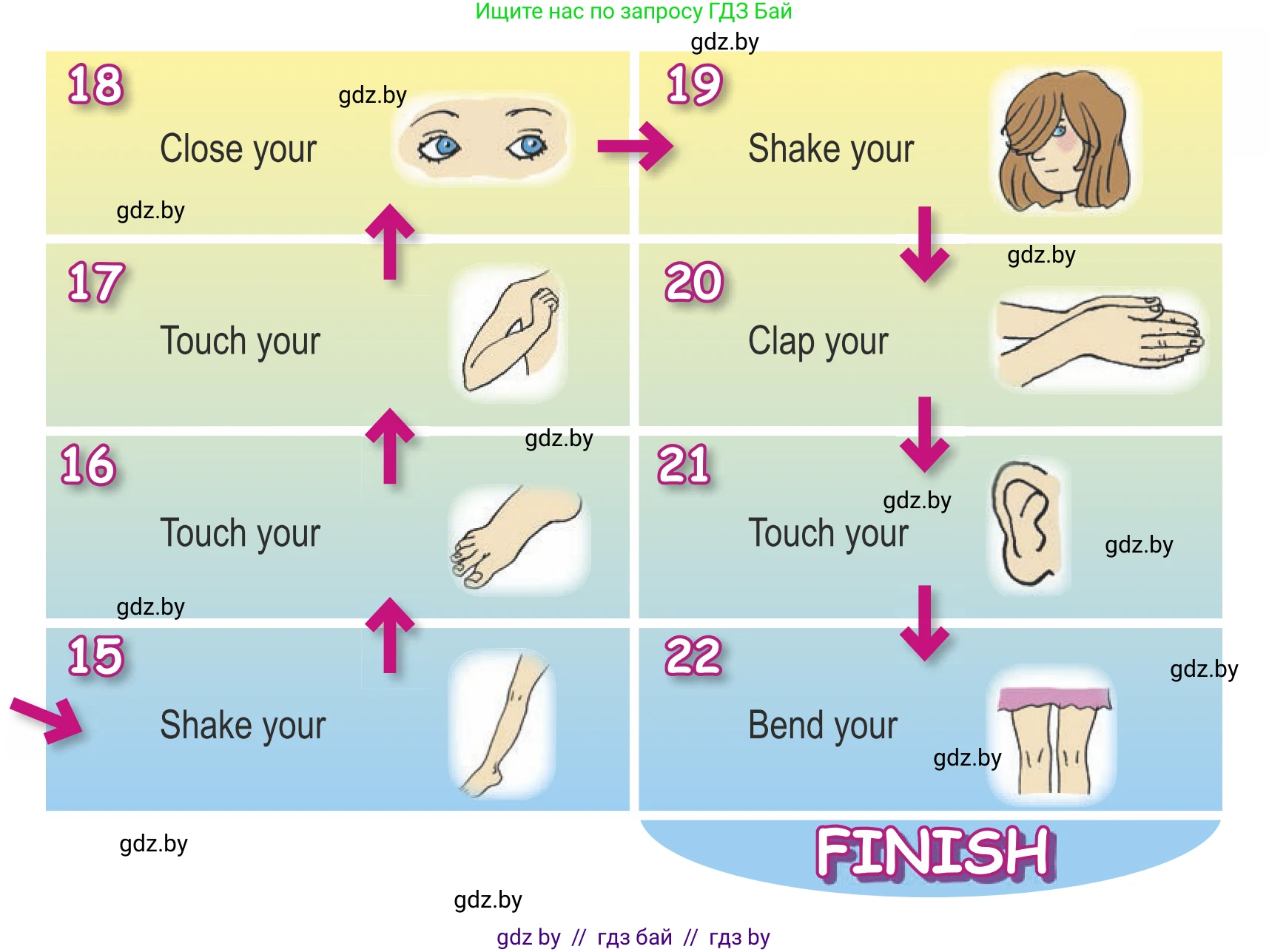Английский язык (english), 5 класс Учебник (Student's book), авторы: Лапицкая Людмила Михайловна (Lapitskaya Ludmila), Калишевич Алла Ивановна, Севрюкова Татьяна Юрьевна, Седунова Наталья Михайловна (Sedunova Natalia), издательство Вышэйшая школа, Минск, 2020, Часть 2, страница 18, номер 4, Условие (продолжение 2)