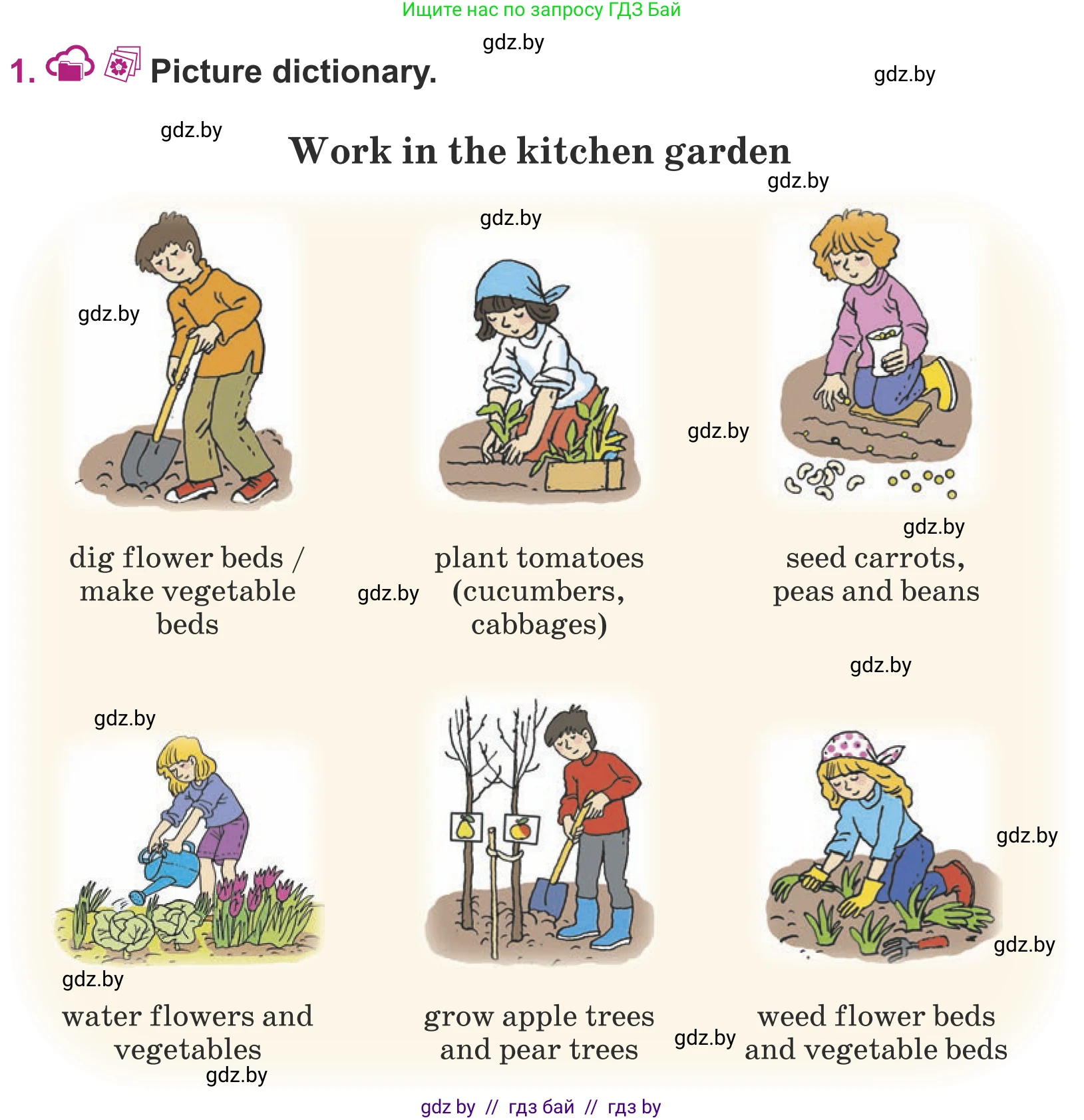 Английский язык (english), 5 класс Учебник (Student's book), авторы: Лапицкая Людмила Михайловна (Lapitskaya Ludmila), Калишевич Алла Ивановна, Севрюкова Татьяна Юрьевна, Седунова Наталья Михайловна (Sedunova Natalia), издательство Вышэйшая школа, Минск, 2020, Часть 2, страница 65, номер 1, Условие