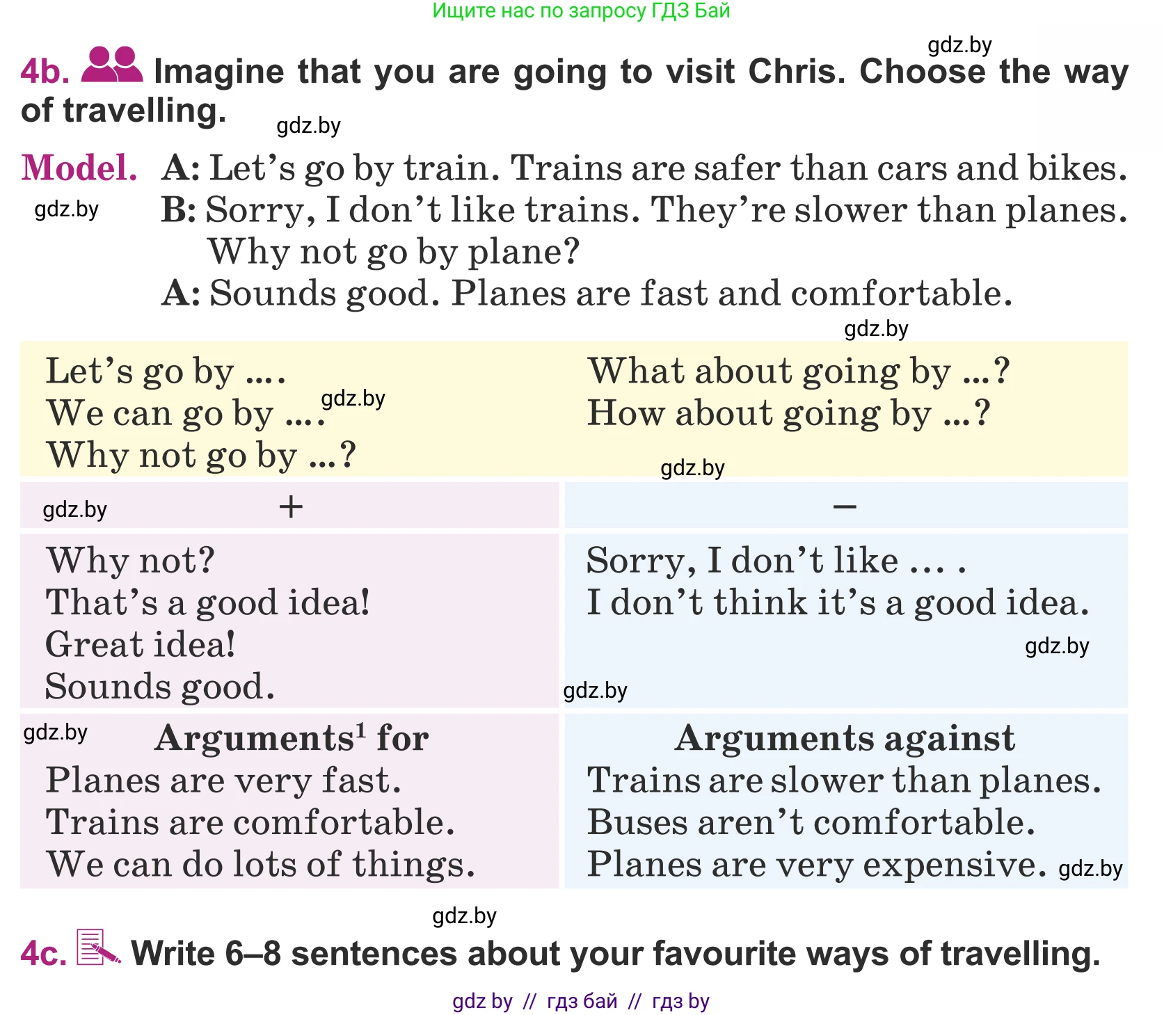 Английский язык (english), 5 класс Учебник (Student's book), авторы: Лапицкая Людмила Михайловна (Lapitskaya Ludmila), Калишевич Алла Ивановна, Севрюкова Татьяна Юрьевна, Седунова Наталья Михайловна (Sedunova Natalia), издательство Вышэйшая школа, Минск, 2020, Часть 2, страница 110, номер 4, Условие (продолжение 2)