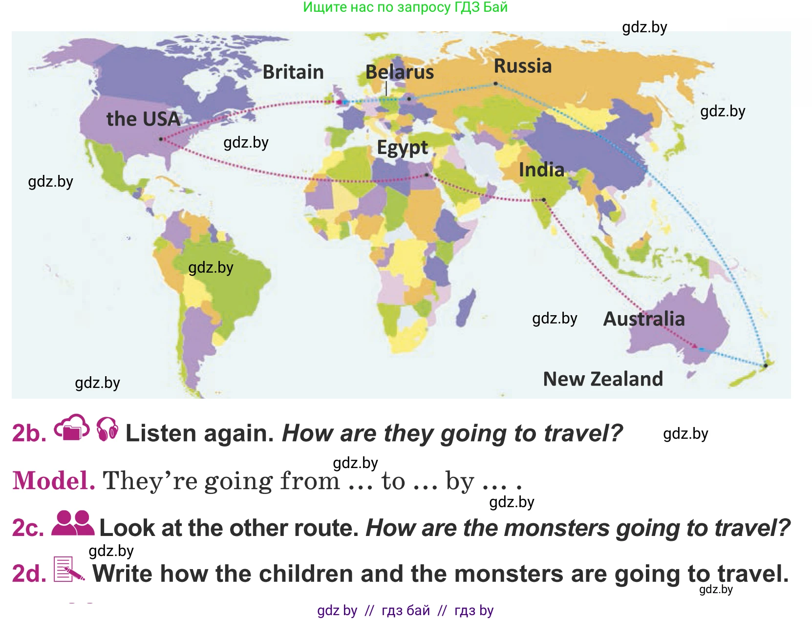 Английский язык (english), 5 класс Учебник (Student's book), авторы: Лапицкая Людмила Михайловна (Lapitskaya Ludmila), Калишевич Алла Ивановна, Севрюкова Татьяна Юрьевна, Седунова Наталья Михайловна (Sedunova Natalia), издательство Вышэйшая школа, Минск, 2020, Часть 2, страница 112, номер 2, Условие (продолжение 2)