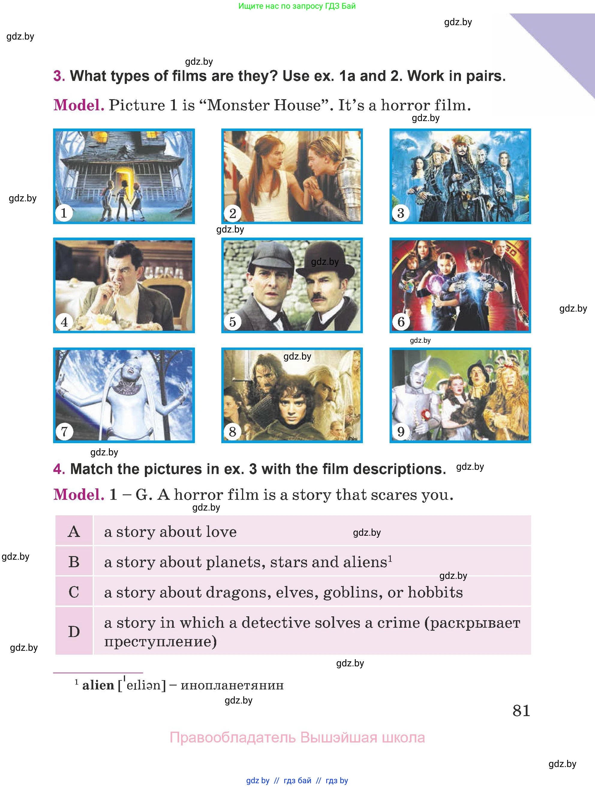 Английский язык (english), 5 класс Учебник (Student's book), авторы: Лапицкая Людмила Михайловна (Lapitskaya Ludmila), Калишевич Алла Ивановна, Севрюкова Татьяна Юрьевна, Седунова Наталья Михайловна (Sedunova Natalia), издательство Вышэйшая школа, Минск, 2020, Часть 1, страница 81