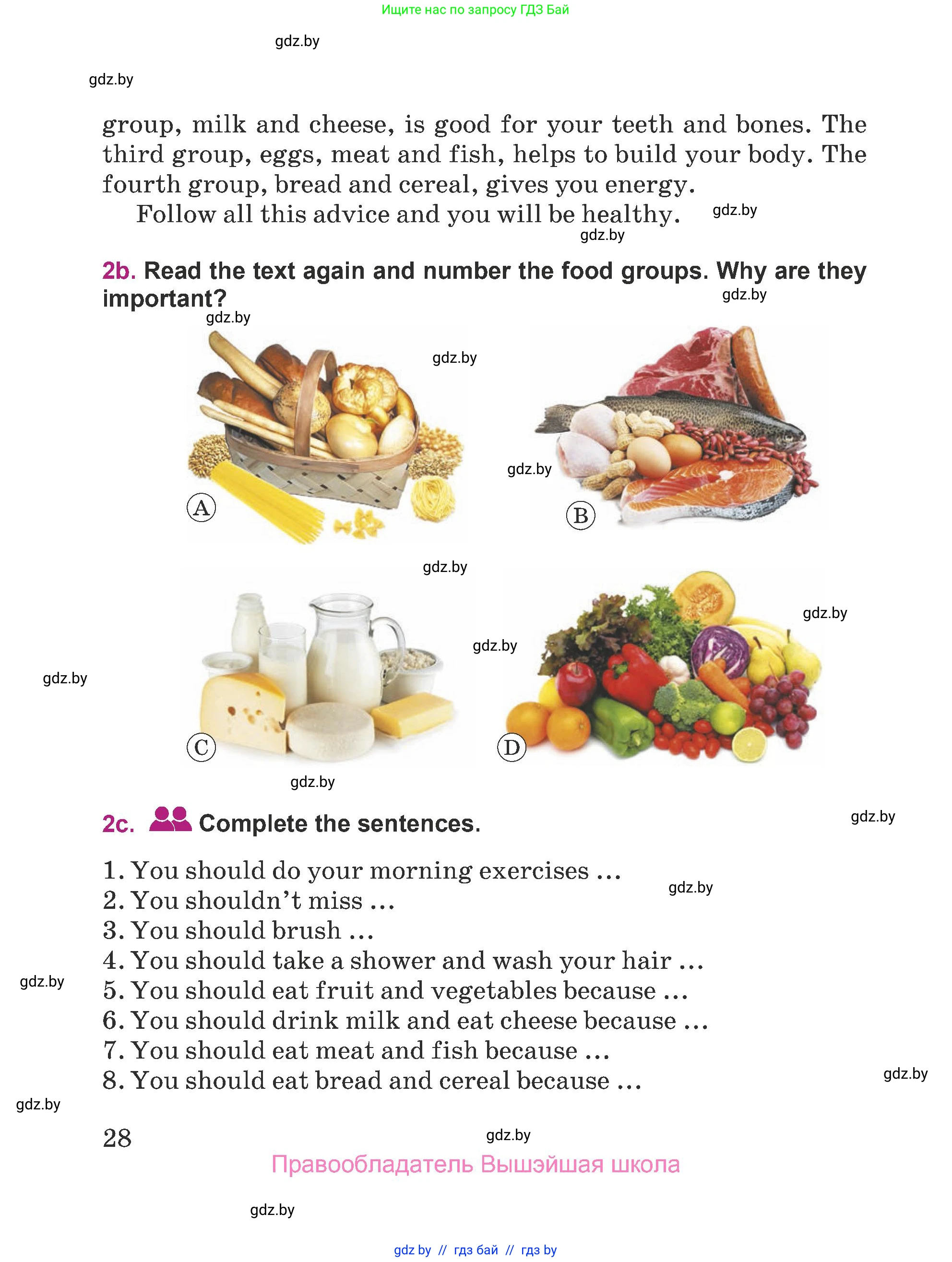 Английский язык (english), 5 класс Учебник (Student's book), авторы: Лапицкая Людмила Михайловна (Lapitskaya Ludmila), Калишевич Алла Ивановна, Севрюкова Татьяна Юрьевна, Седунова Наталья Михайловна (Sedunova Natalia), издательство Вышэйшая школа, Минск, 2020, страница 28