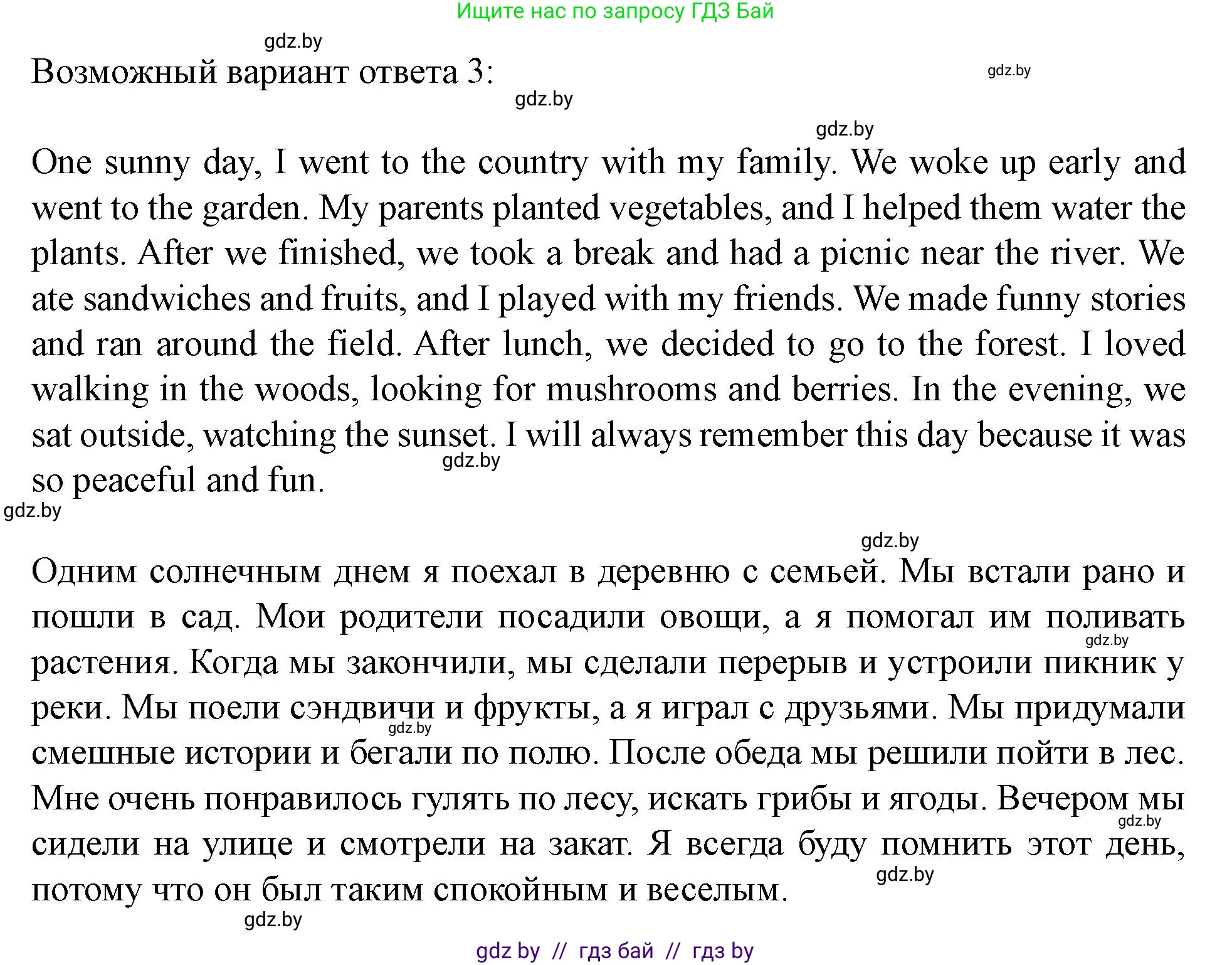 Английский язык (english), 5 класс Учебник (Student's book), авторы: Лапицкая Людмила Михайловна (Lapitskaya Ludmila), Калишевич Алла Ивановна, Севрюкова Татьяна Юрьевна, Седунова Наталья Михайловна (Sedunova Natalia), издательство Вышэйшая школа, Минск, 2020, Часть 2, страница 67, номер 4, Решение 1 (продолжение 4)