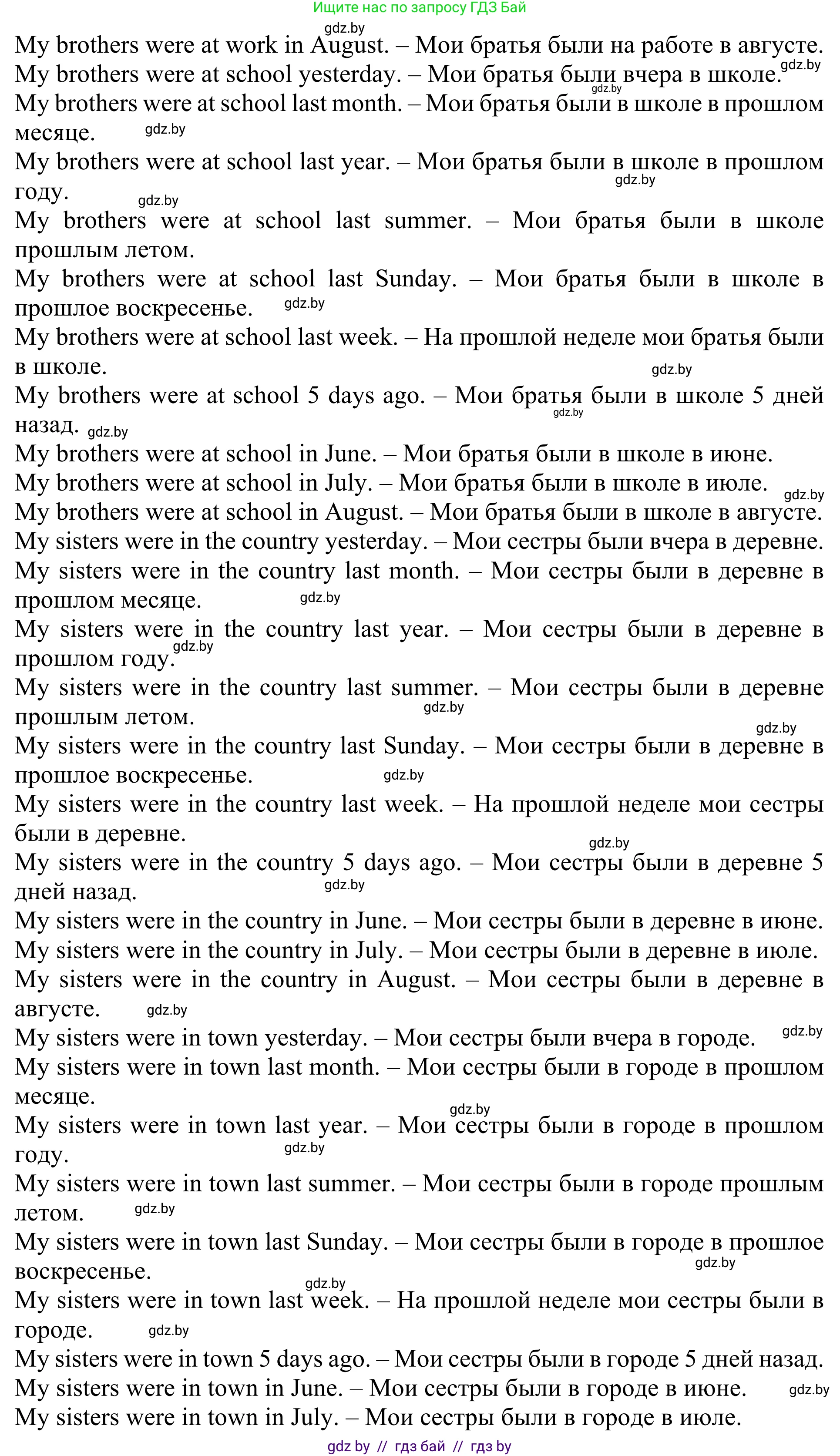 Английский язык (english), 5 класс Учебник (Student's book), авторы: Лапицкая Людмила Михайловна (Lapitskaya Ludmila), Калишевич Алла Ивановна, Севрюкова Татьяна Юрьевна, Седунова Наталья Михайловна (Sedunova Natalia), издательство Вышэйшая школа, Минск, 2020, Часть 1, страница 10, номер 5, Решение 2 (продолжение 31)