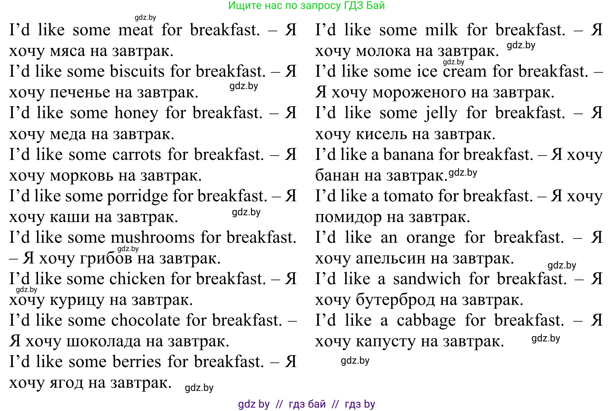 Английский язык (english), 5 класс Учебник (Student's book), авторы: Лапицкая Людмила Михайловна (Lapitskaya Ludmila), Калишевич Алла Ивановна, Севрюкова Татьяна Юрьевна, Седунова Наталья Михайловна (Sedunova Natalia), издательство Вышэйшая школа, Минск, 2020, Часть 2, страница 7, номер 6, Решение 2 (продолжение 2)
