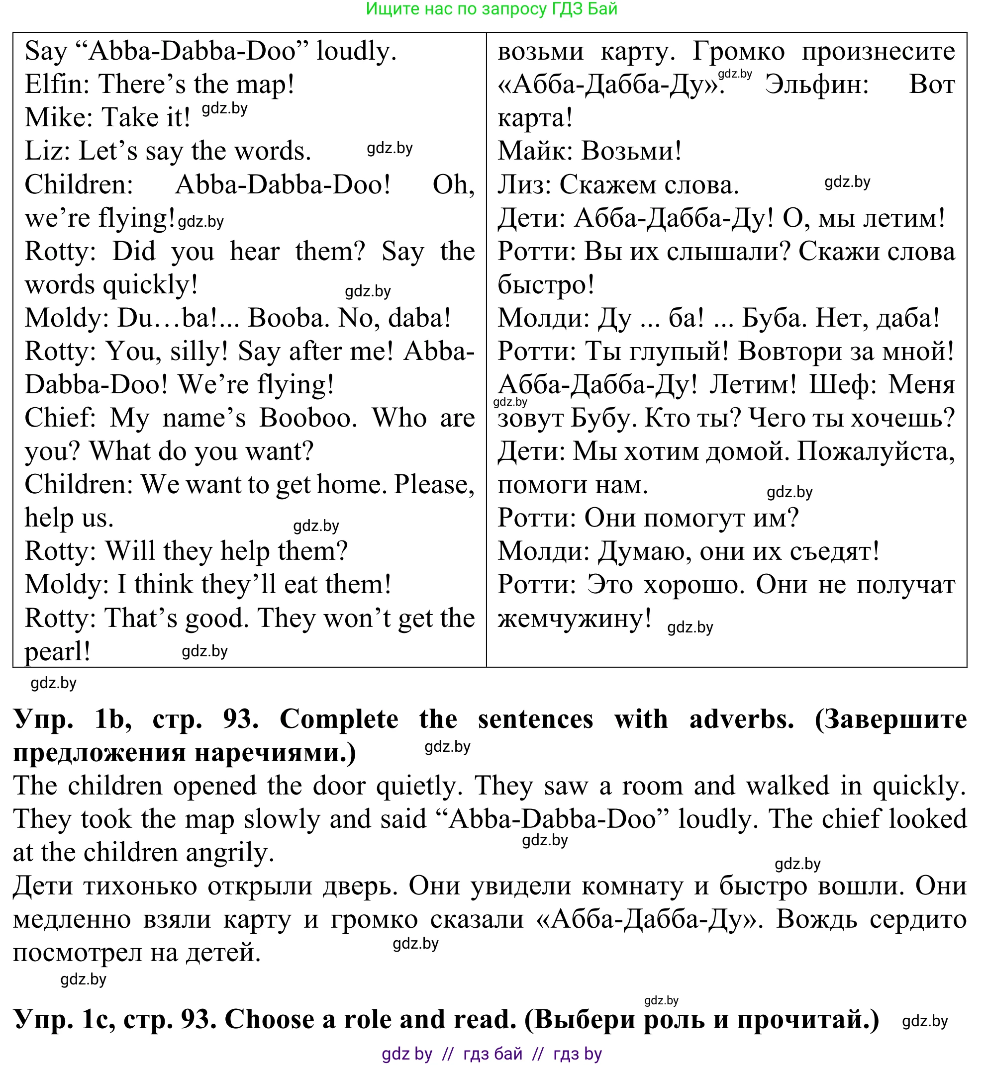 Английский язык (english), 5 класс Учебник (Student's book), авторы: Лапицкая Людмила Михайловна (Lapitskaya Ludmila), Калишевич Алла Ивановна, Севрюкова Татьяна Юрьевна, Седунова Наталья Михайловна (Sedunova Natalia), издательство Вышэйшая школа, Минск, 2020, Часть 2, страница 91, номер 1, Решение 2 (продолжение 2)