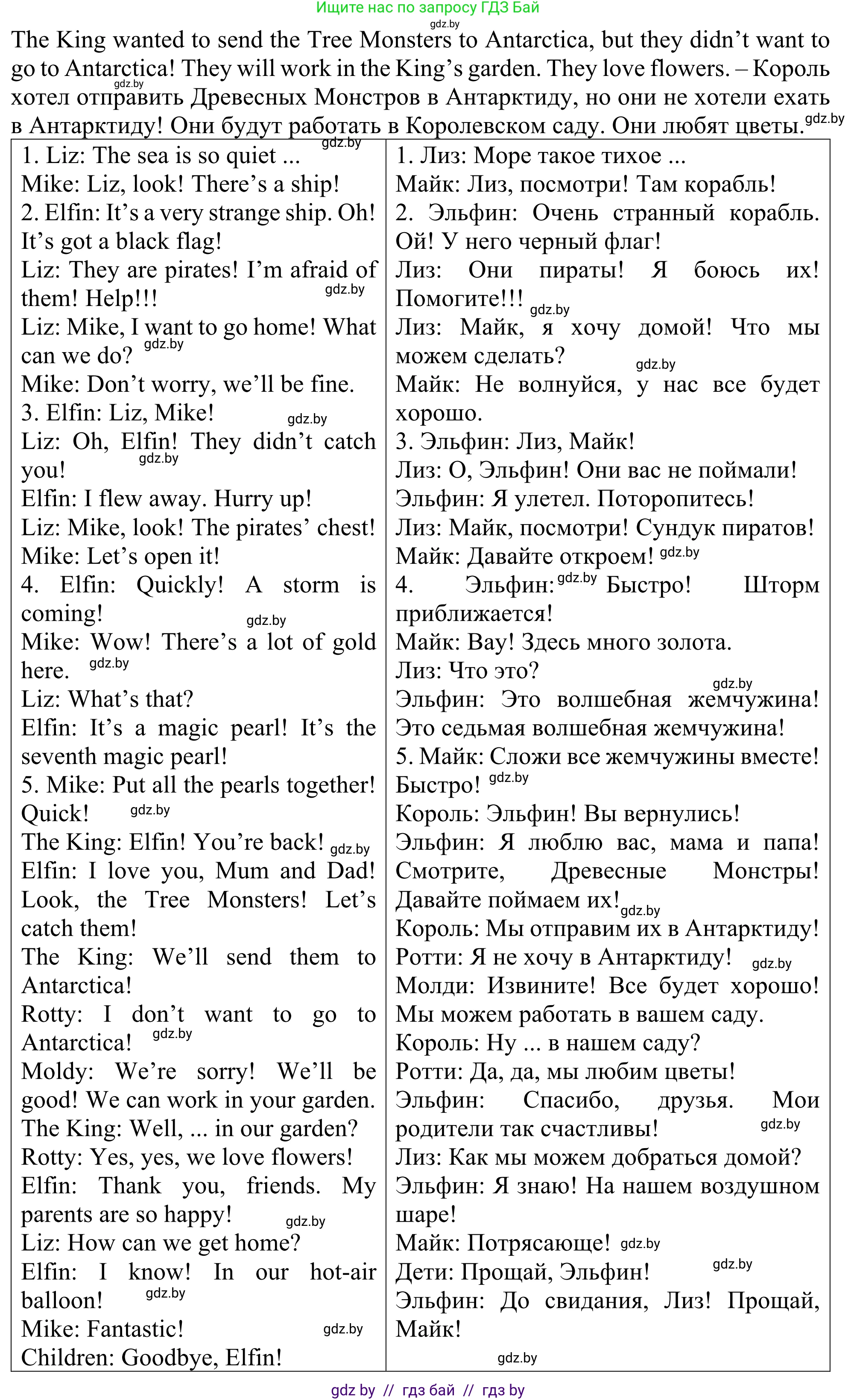 Английский язык (english), 5 класс Учебник (Student's book), авторы: Лапицкая Людмила Михайловна (Lapitskaya Ludmila), Калишевич Алла Ивановна, Севрюкова Татьяна Юрьевна, Седунова Наталья Михайловна (Sedunova Natalia), издательство Вышэйшая школа, Минск, 2020, Часть 2, страница 127, номер 1, Решение 2 (продолжение 2)