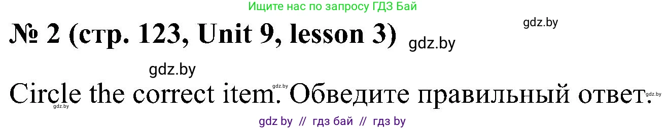 Английский язык (english), 5 класс практикум по грамматике (grammar), автор: Севрюкова Татьяна Юрьевна, издательство Аверсэв, Минск, 2023, оранжевого цвета, страница 123, номер 2, Решение