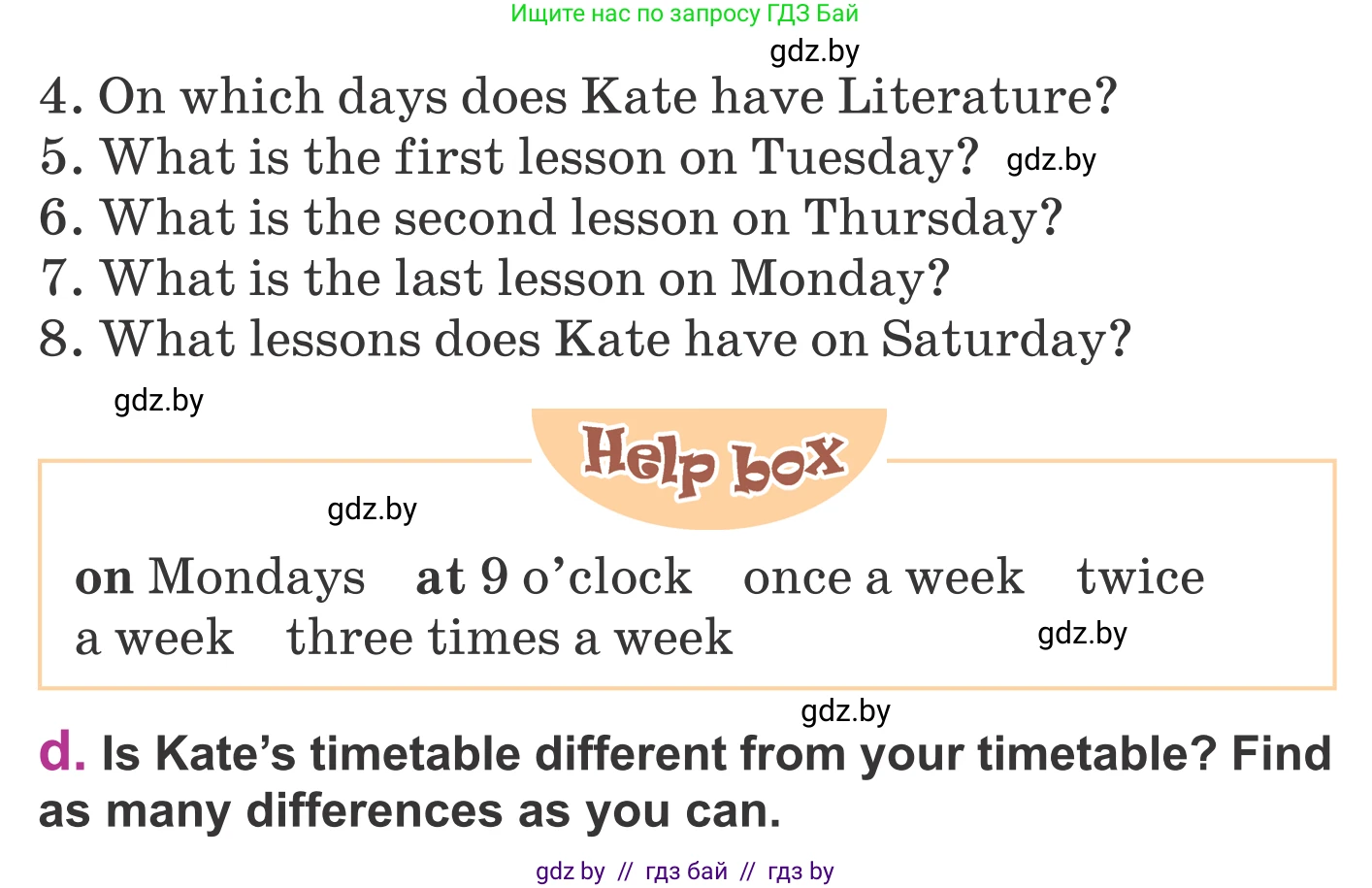 Английский язык (english), 6 класс Учебник, авторы: Демченко Наталья Валентиновна, Севрюкова Татьяна Юрьевна, Юхнель Наталья Валентиновна, Наумова Елена Георгиевна, Рыбалко О Н, Манешина А В, Маслёнченко Н А, издательство Вышэйшая школа, Минск, 2018, красного цвета, Часть 1, страница 48, номер 1, Условие (продолжение 3)