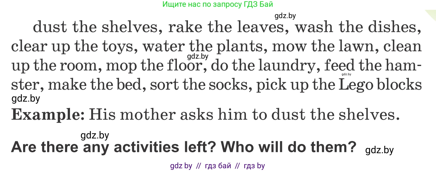 Английский язык (english), 6 класс Учебник, авторы: Демченко Наталья Валентиновна, Севрюкова Татьяна Юрьевна, Юхнель Наталья Валентиновна, Наумова Елена Георгиевна, Рыбалко О Н, Манешина А В, Маслёнченко Н А, издательство Вышэйшая школа, Минск, 2018, красного цвета, Часть 1, страница 80, номер 3, Условие (продолжение 2)