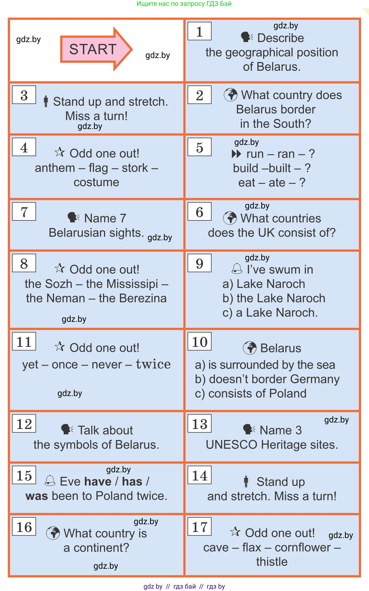 Английский язык (english), 6 класс Учебник, авторы: Демченко Наталья Валентиновна, Севрюкова Татьяна Юрьевна, Юхнель Наталья Валентиновна, Наумова Елена Георгиевна, Рыбалко О Н, Манешина А В, Маслёнченко Н А, издательство Вышэйшая школа, Минск, 2018, красного цвета, Часть 2, страница 42, номер 4, Условие (продолжение 2)